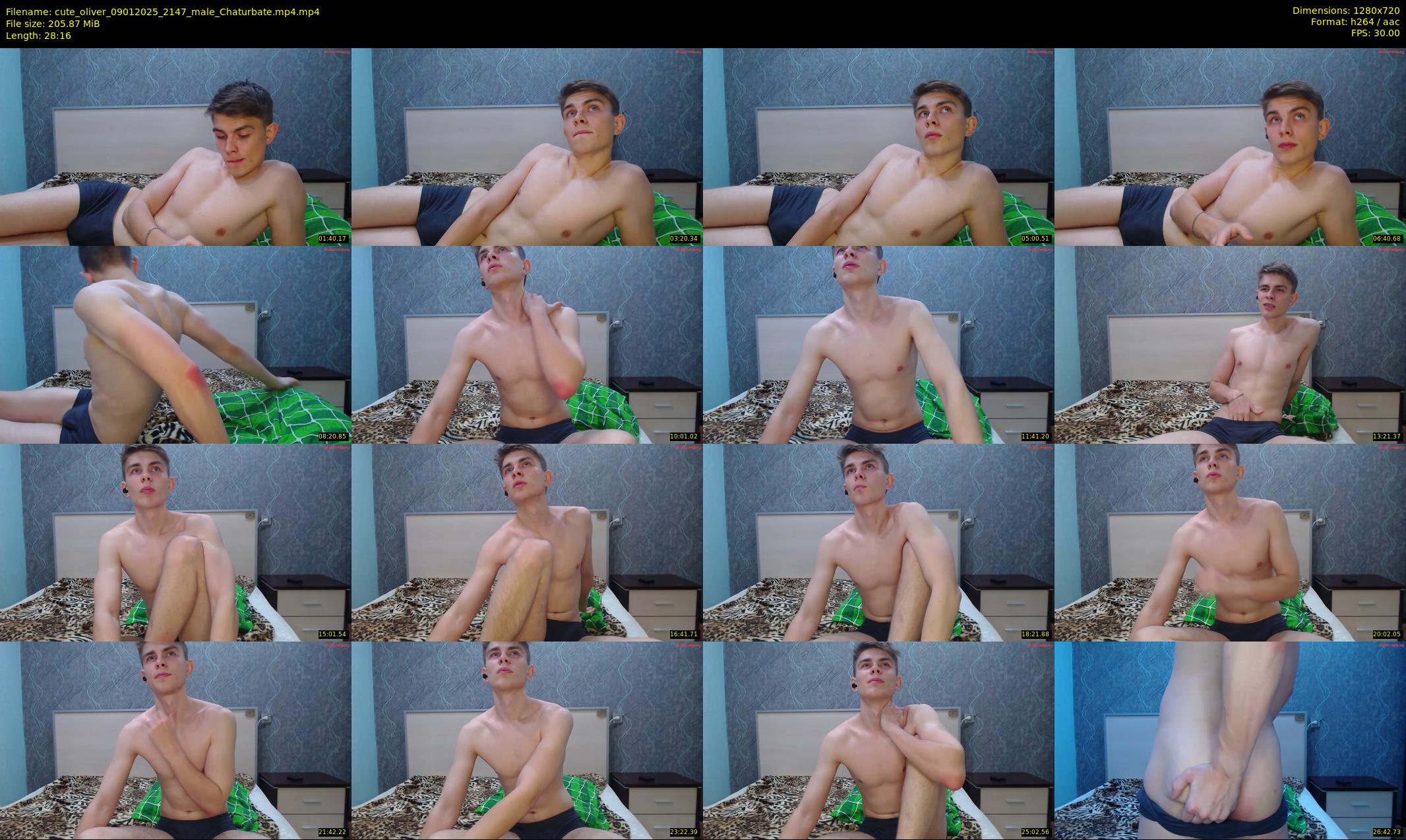 cute_oliver — 29 minute Chaturbate male cam show recording, 720p, Jan 9, 2025