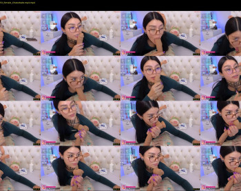 daliapunkt — 8 minute Chaturbate female cam show recording, 720p, Jan 10, 2025