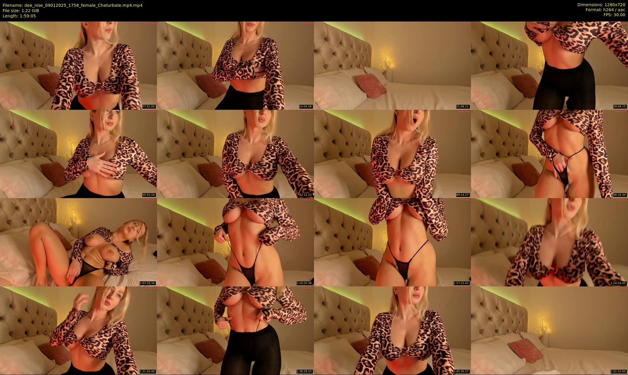 dee_nise — 120 minute Chaturbate female cam show recording, 720p, Jan 9, 2025