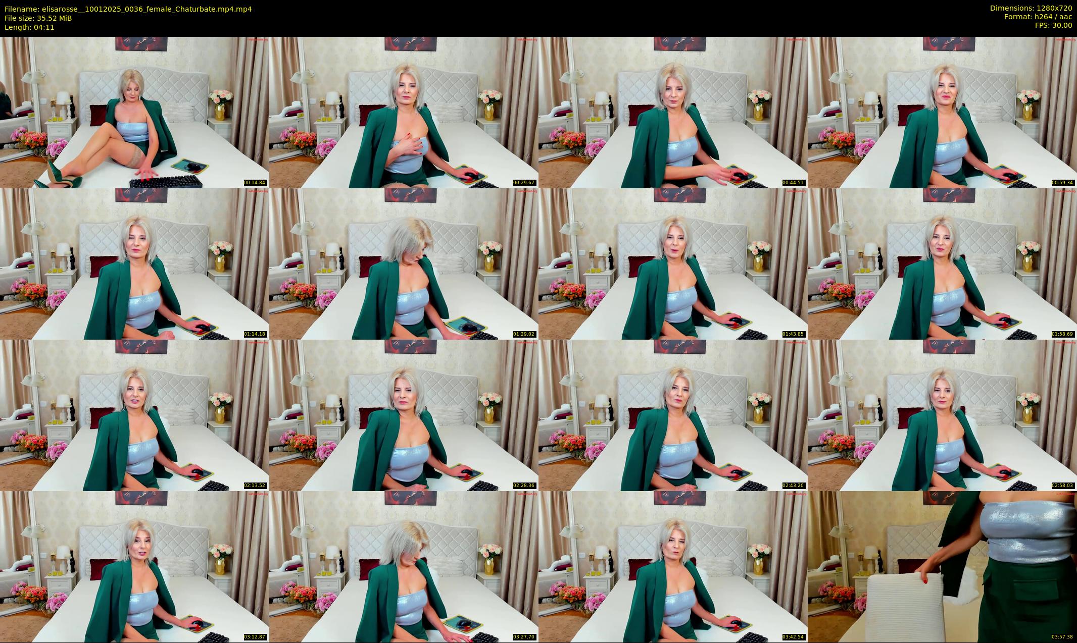 elisarosse_ — 5 minute Chaturbate female cam show recording, 720p, Jan 10, 2025