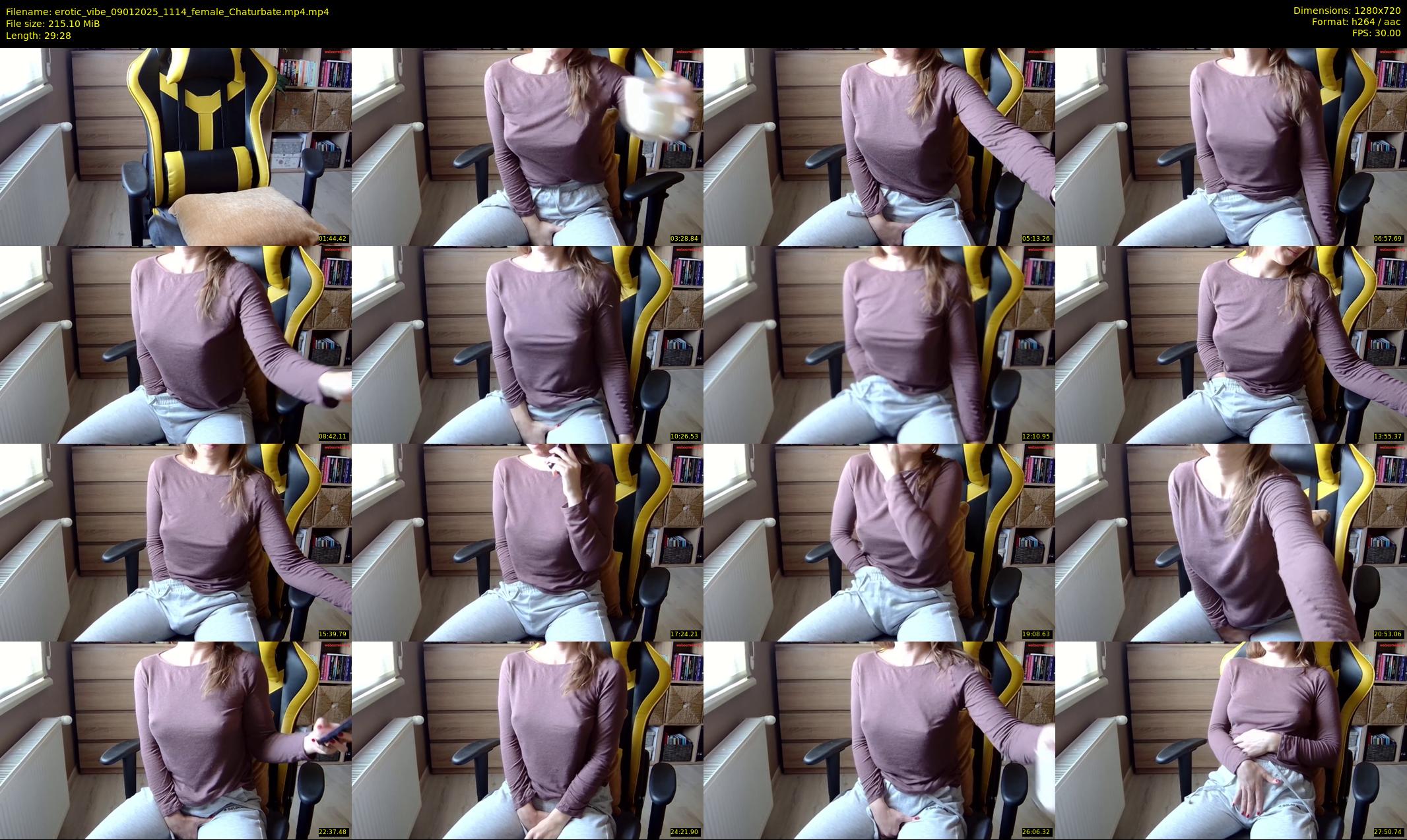 erotic_vibe — 30 minute Chaturbate female cam show recording, 720p, Jan 9, 2025