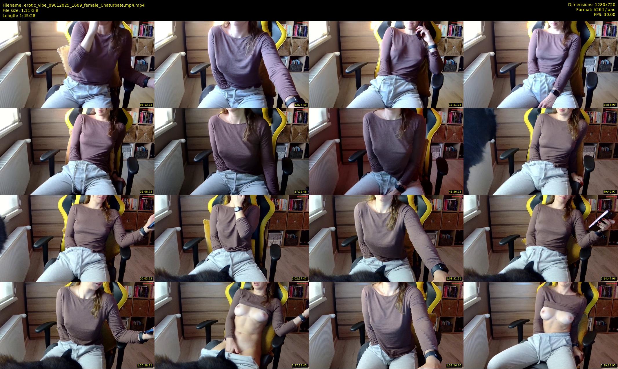 erotic_vibe — 106 minute Chaturbate female cam show recording, 720p, Jan 9, 2025