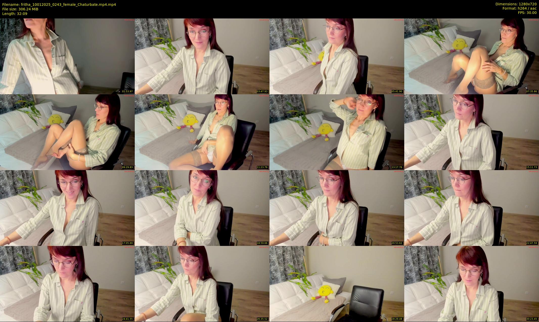 fritha — 33 minute Chaturbate female cam show recording, 720p, Jan 10, 2025