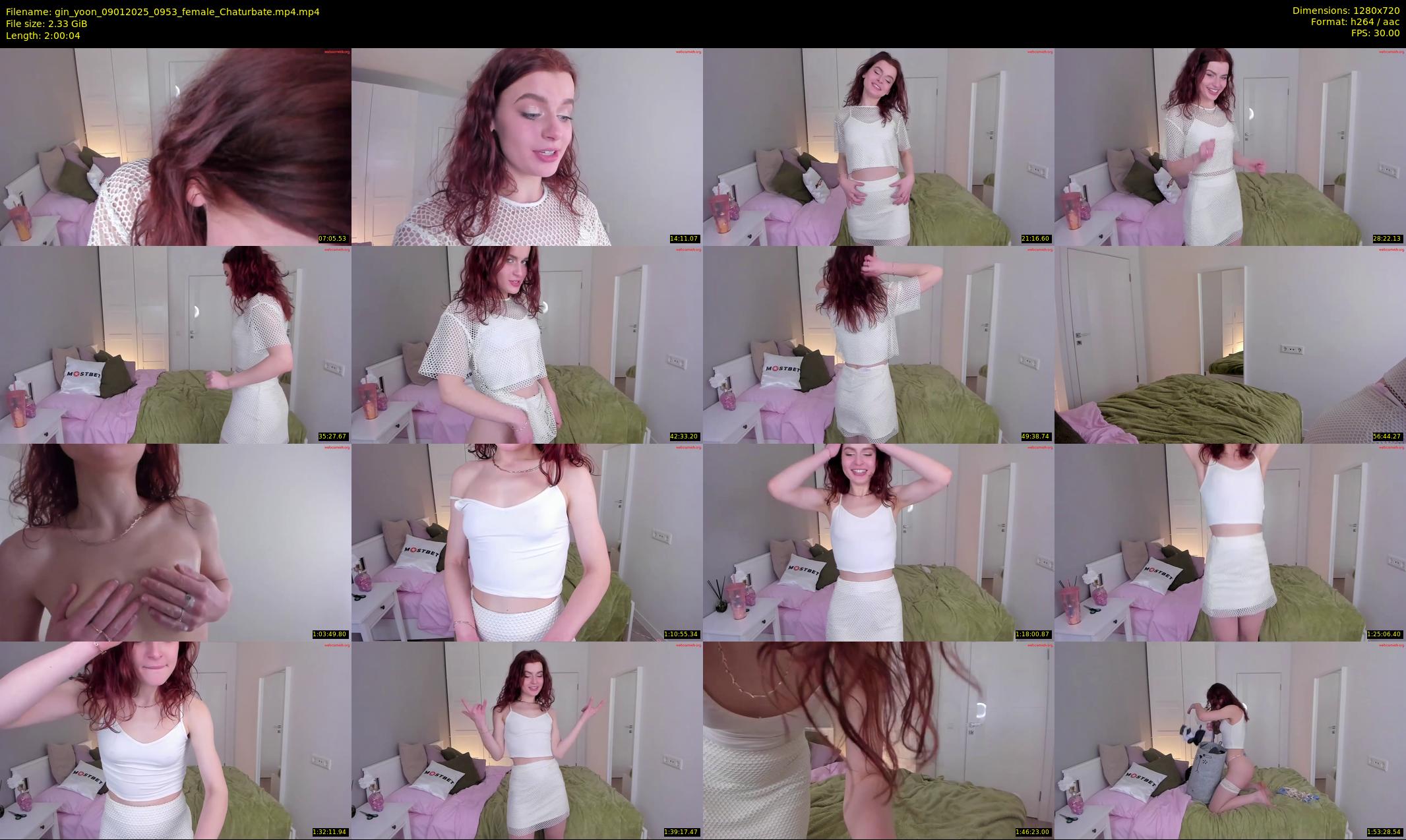 gin_yoon — 121 minute Chaturbate female cam show recording, 720p, Jan 9, 2025