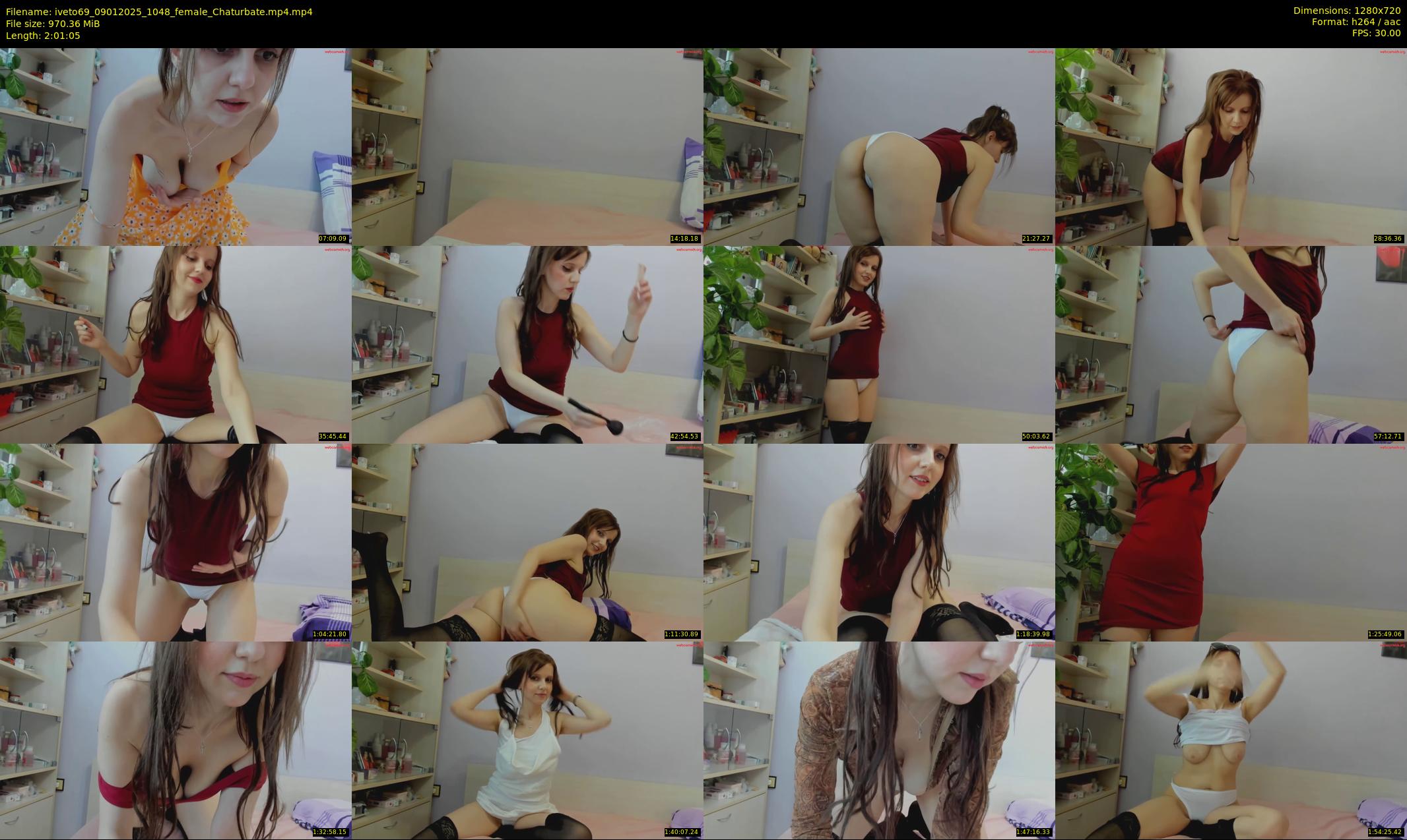 iveto69 — 122 minute Chaturbate female cam show recording, 720p, Jan 9, 2025