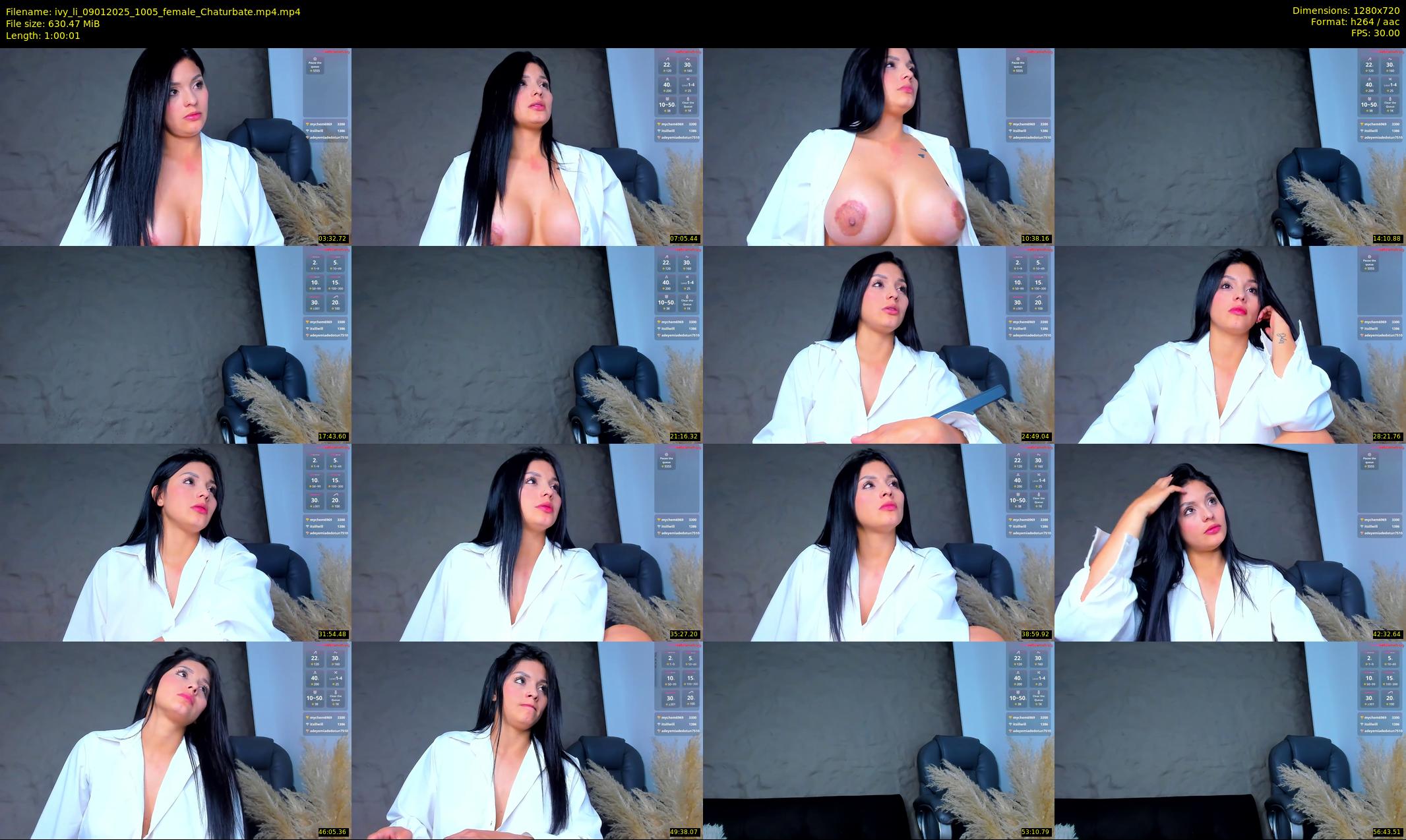 ivy_li — 61 minute Chaturbate female cam show recording, 720p, Jan 9, 2025