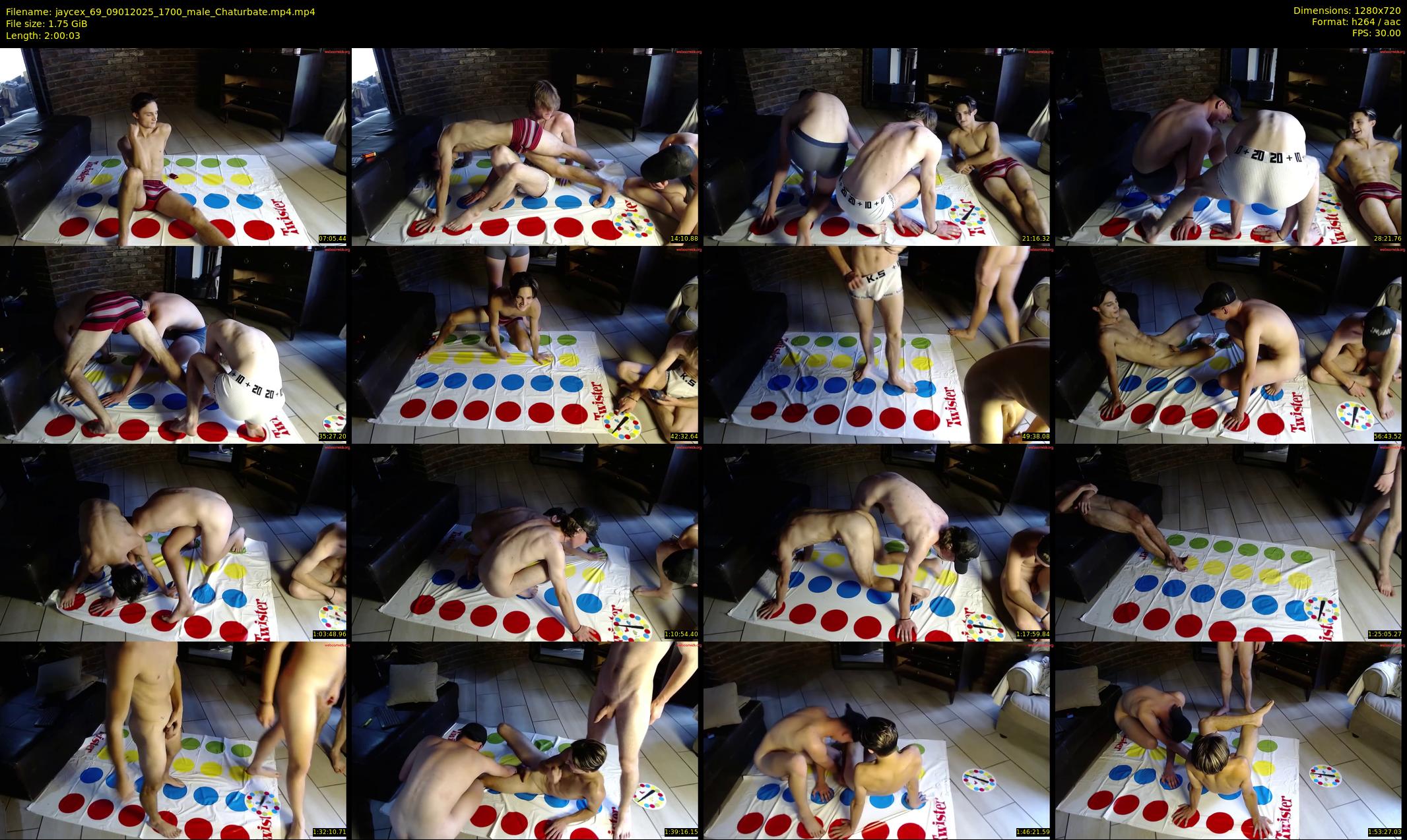 jaycex_69 — 121 minute Chaturbate male cam show recording, 720p, Jan 9, 2025