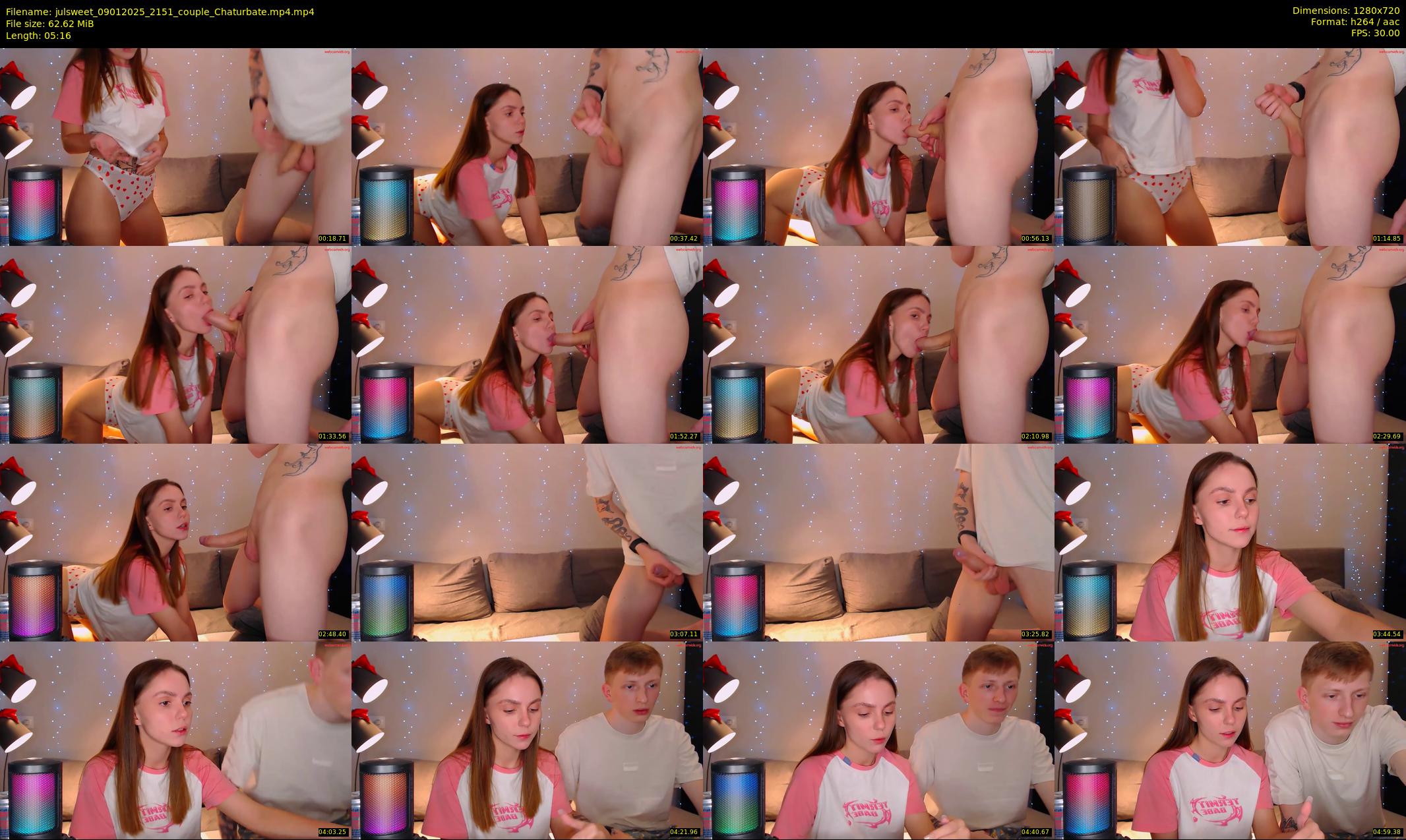 julsweet — 6 minute Chaturbate male cam show recording, 720p, Jan 9, 2025