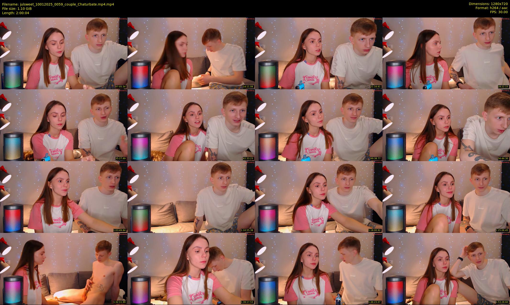 julsweet — 121 minute Chaturbate male cam show recording, 720p, Jan 10, 2025