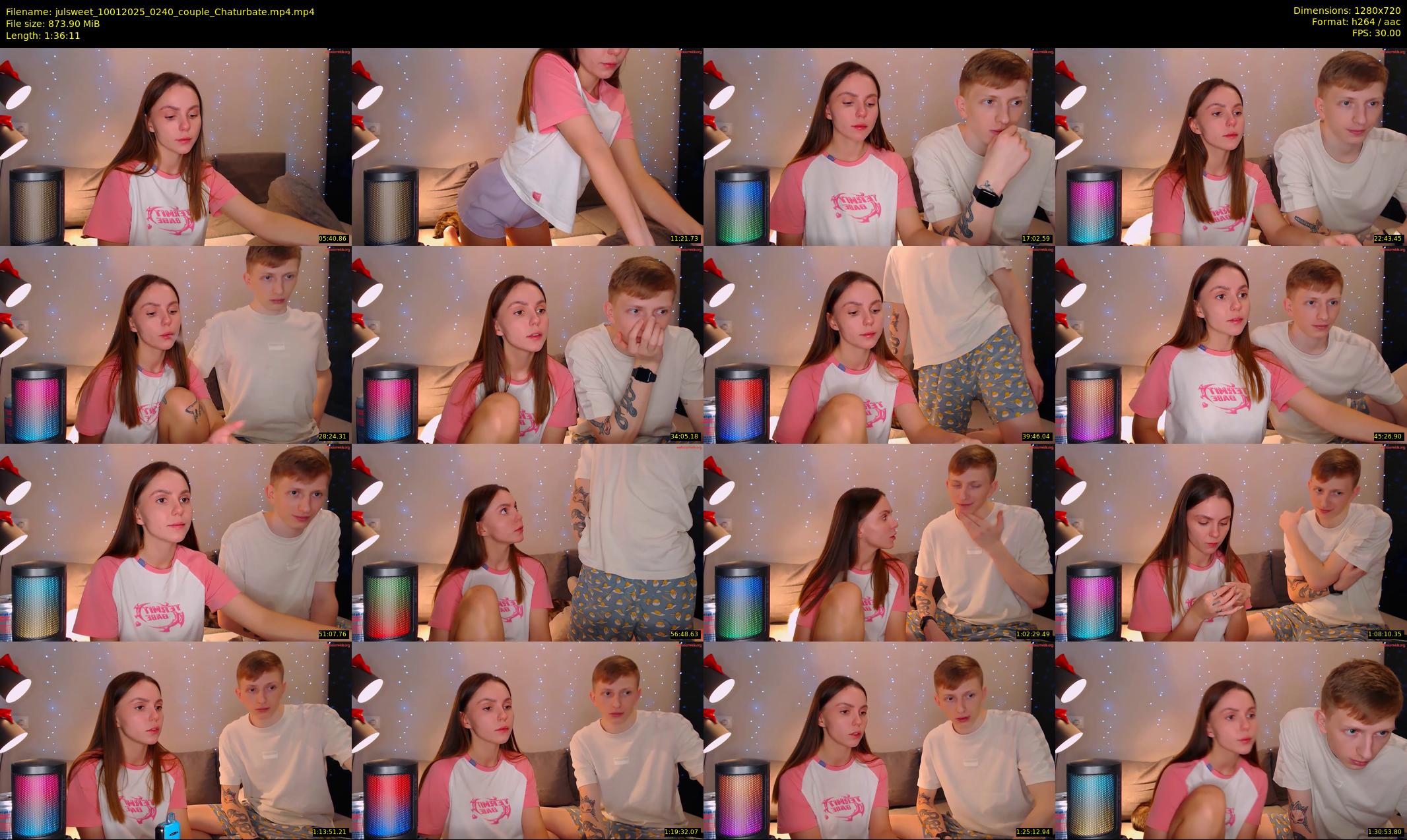 julsweet — 97 minute Chaturbate male cam show recording, 720p, Jan 10, 2025
