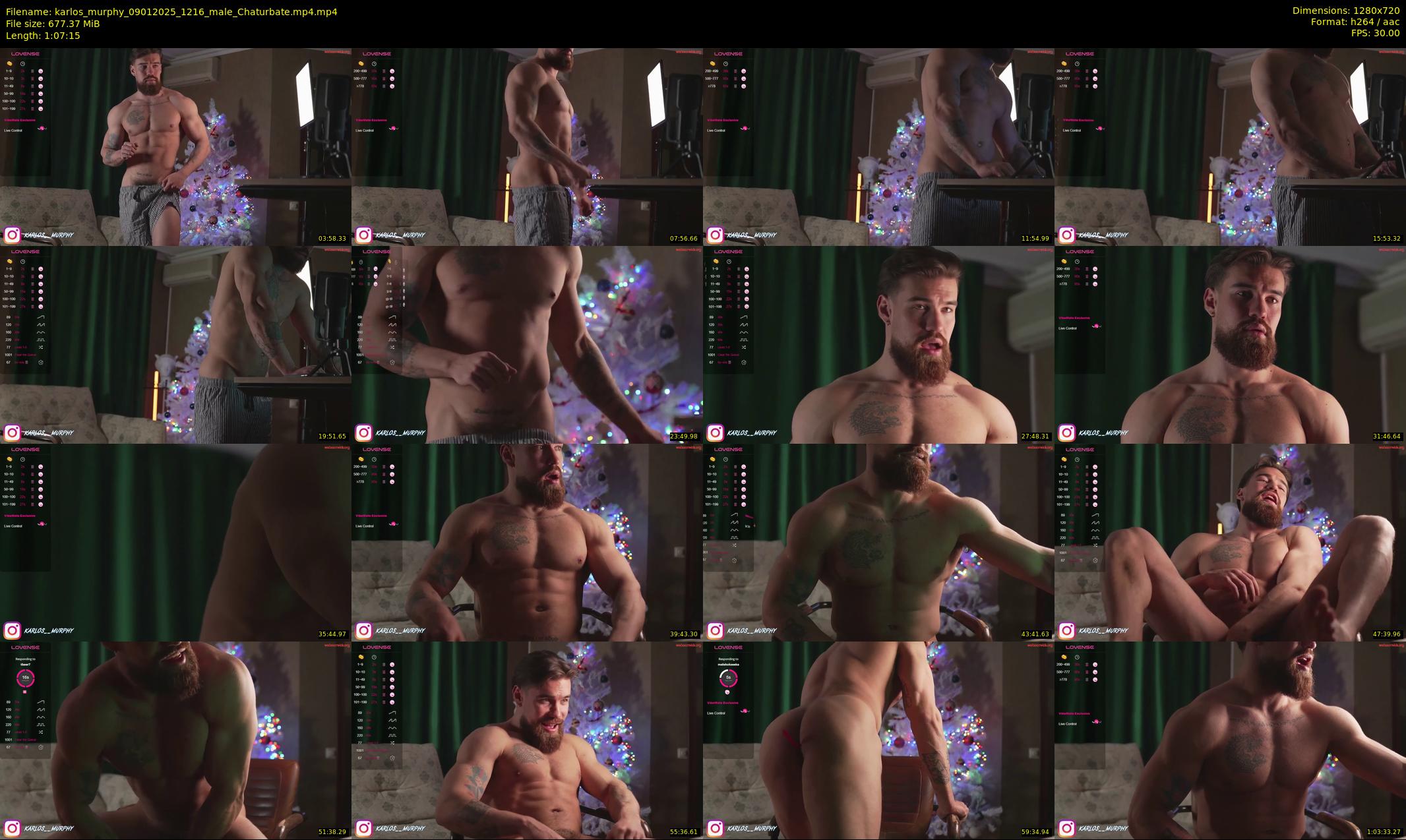 karlos_murphy — 68 minute Chaturbate male cam show recording, 720p, Jan 9, 2025