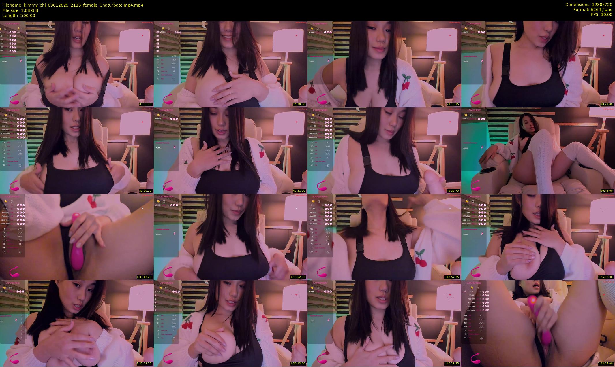 kimmy_chi — 120 minute Chaturbate female cam show recording, 720p, Jan 9, 2025