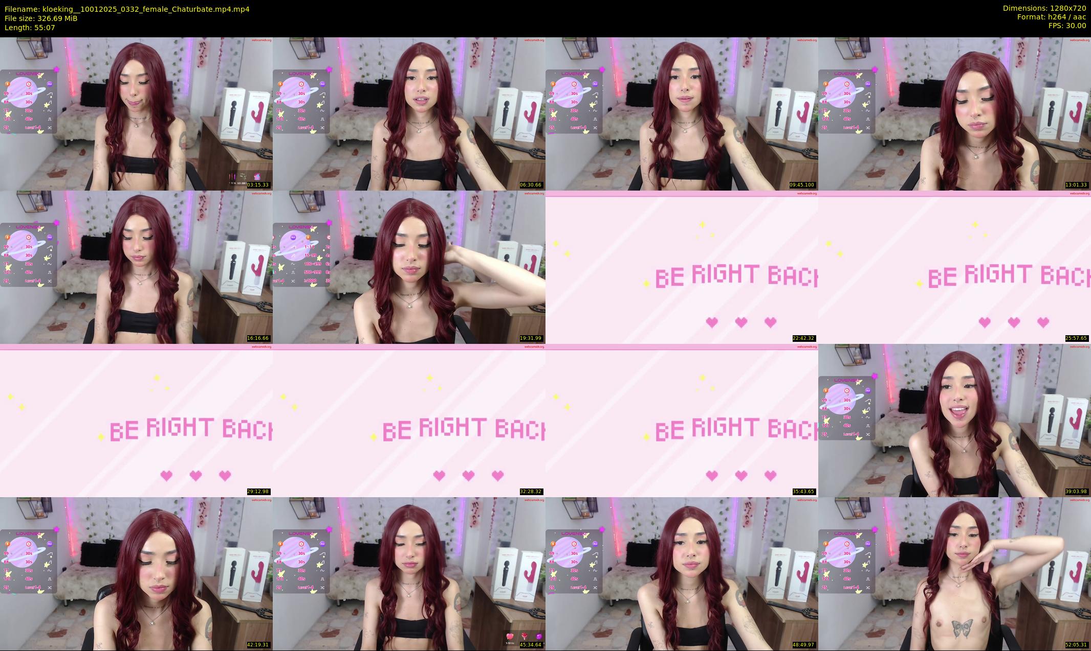 kloeking_ — 56 minute Chaturbate female cam show recording, 720p, Jan 10, 2025