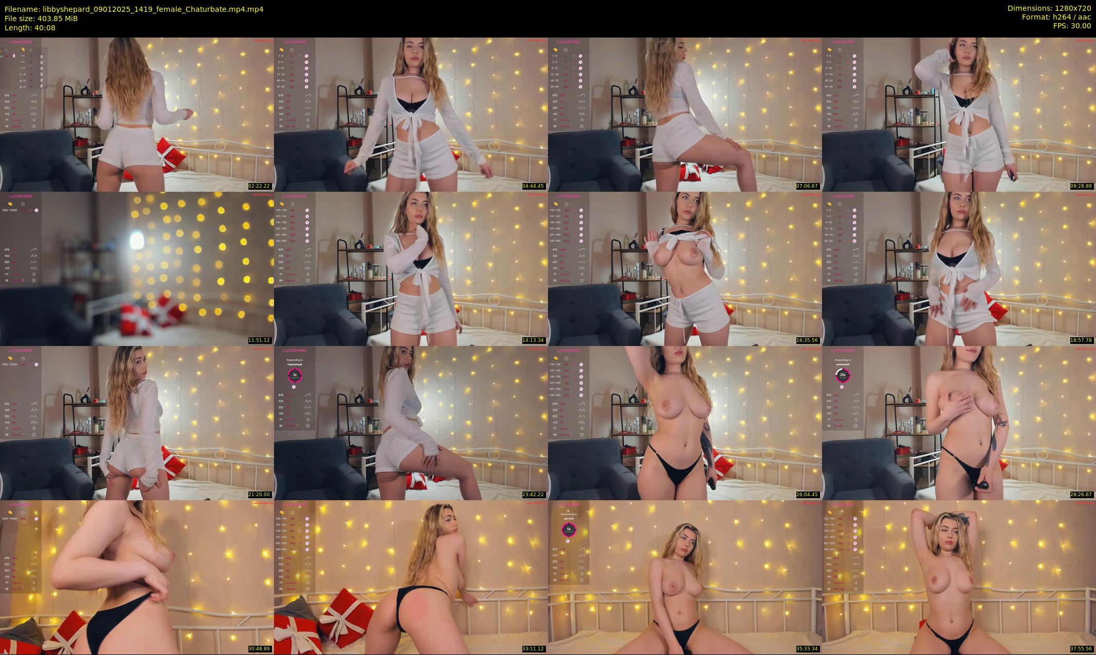 libbyshepard — 41 minute Chaturbate female cam show recording, 720p, Jan 9, 2025