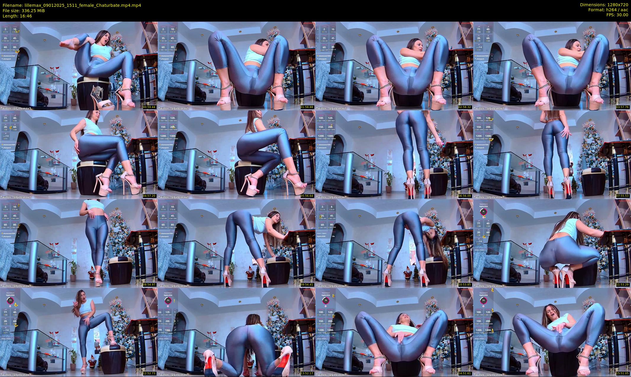 lillemax — 17 minute Chaturbate female cam show recording, 720p, Jan 9, 2025