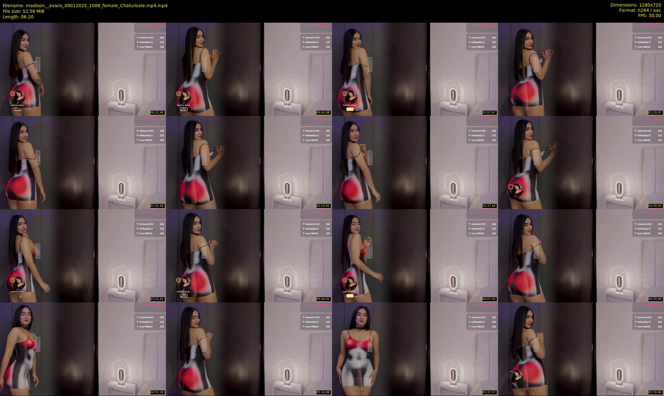 madison__evans — 7 minute Chaturbate female cam show recording, 720p, Jan 9, 2025