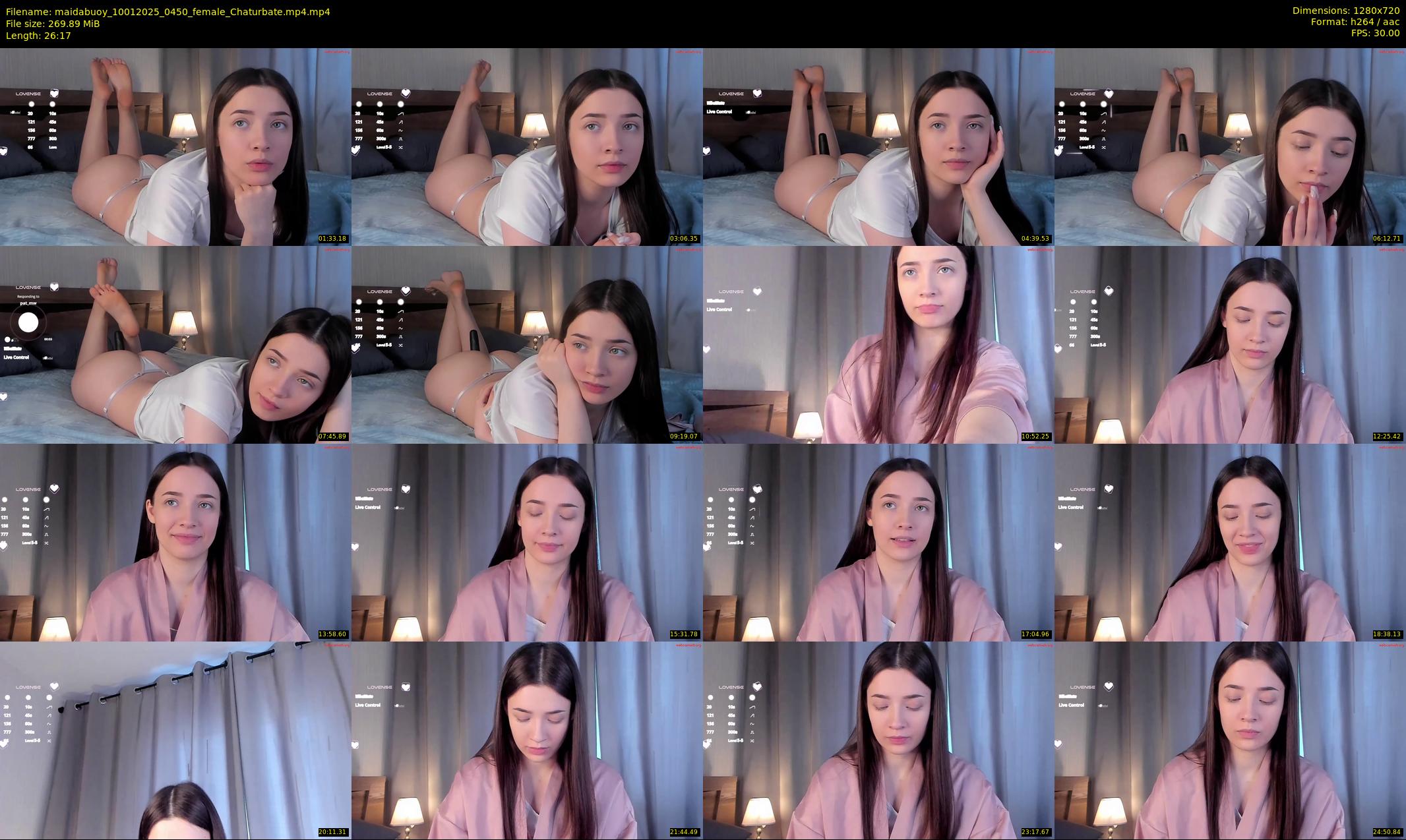 maidabuoy — 27 minute Chaturbate female cam show recording, 720p, Jan 10, 2025