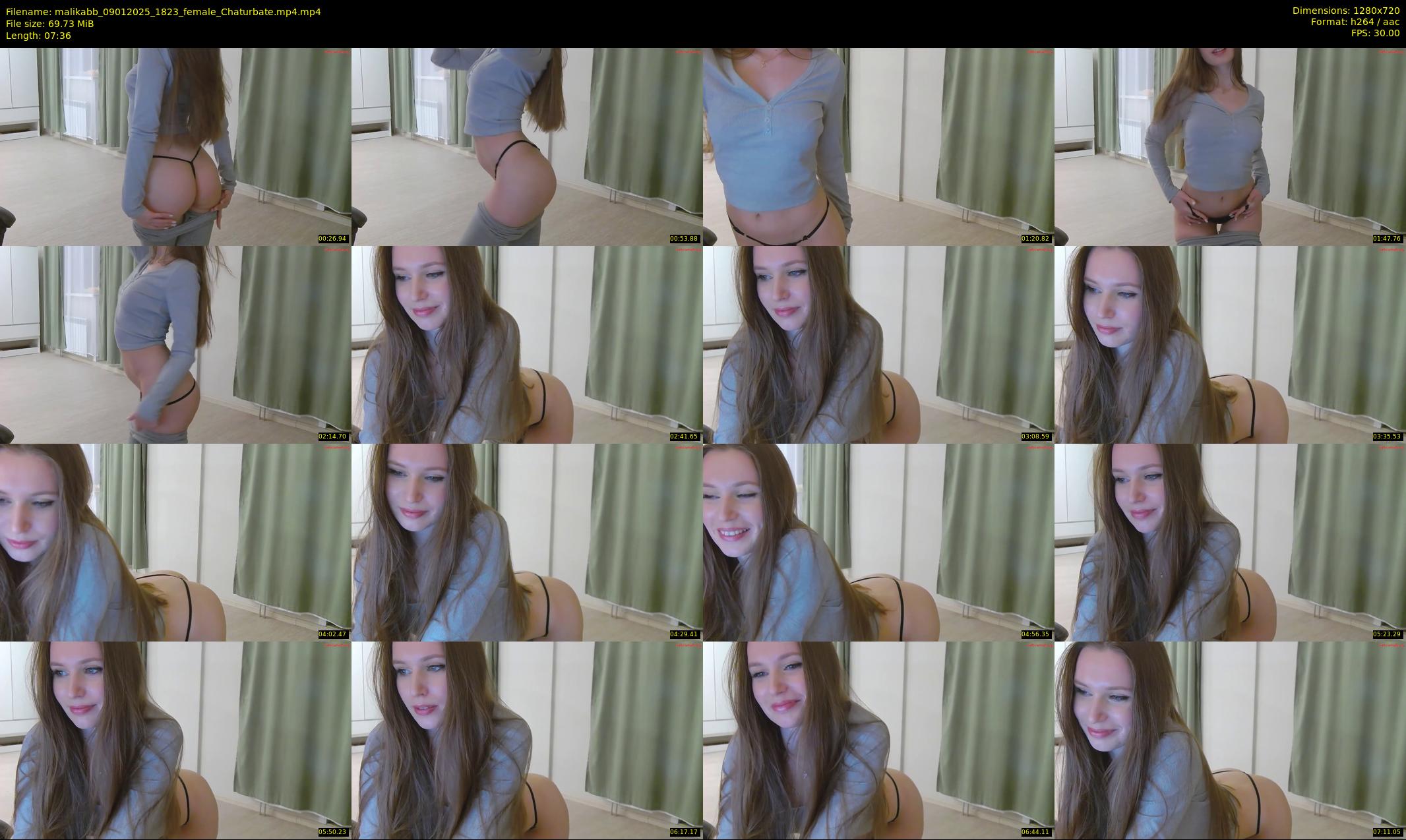 malikabb — 8 minute Chaturbate female cam show recording, 720p, Jan 9, 2025