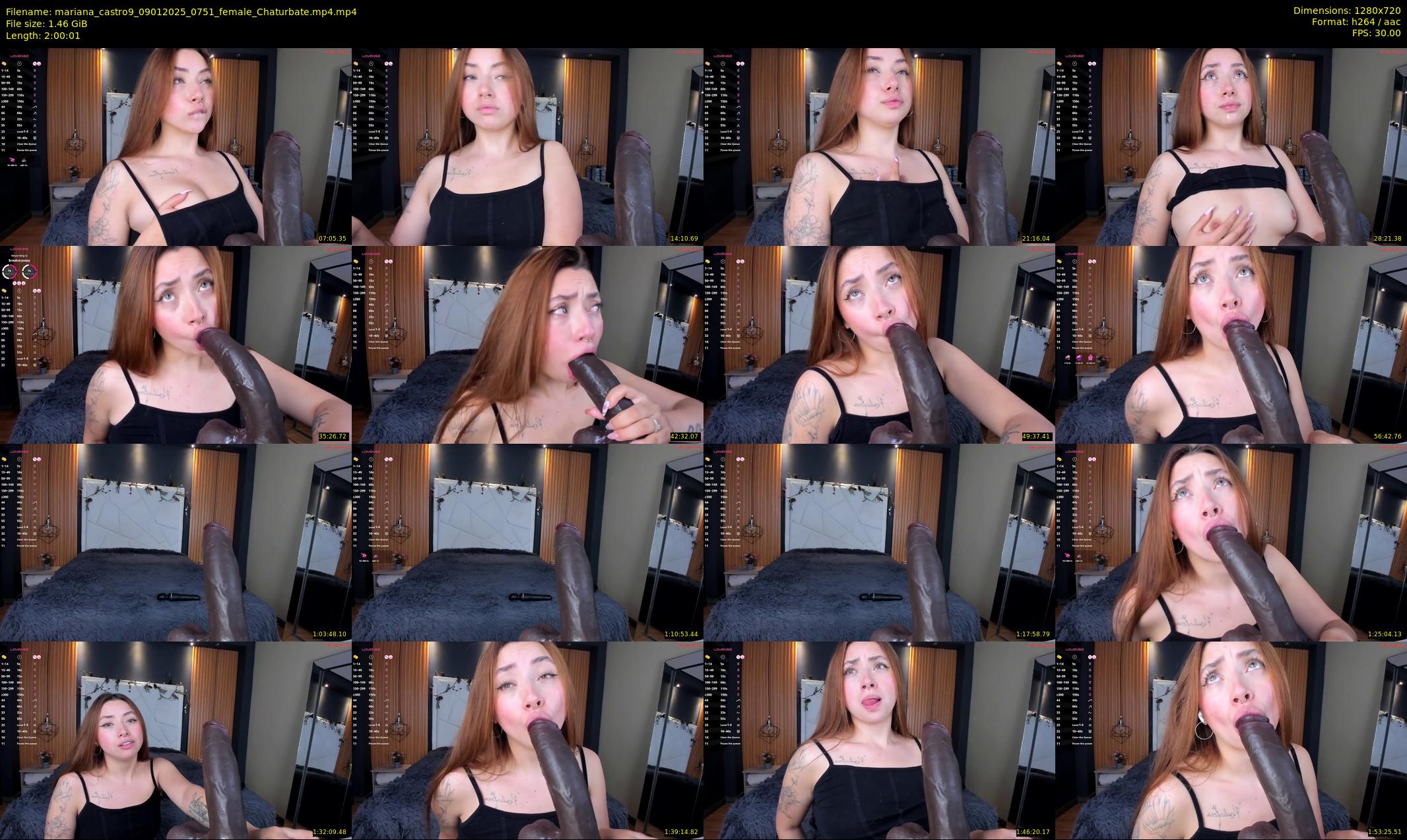 mariana_castro9 — 121 minute Chaturbate female cam show recording, 720p, Jan 9, 2025