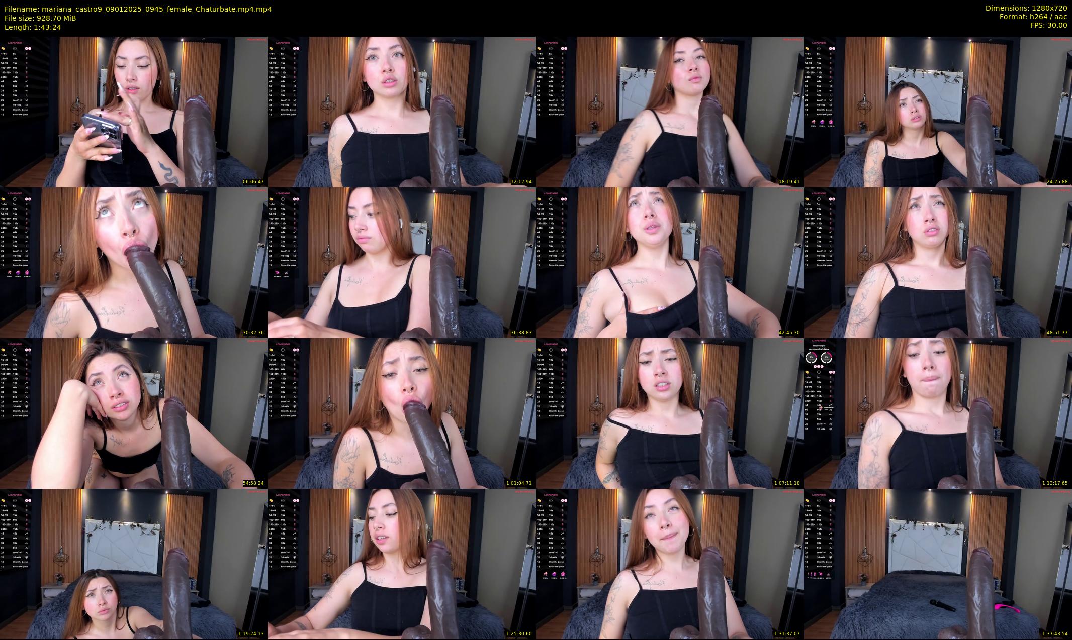 mariana_castro9 — 104 minute Chaturbate female cam show recording, 720p, Jan 9, 2025