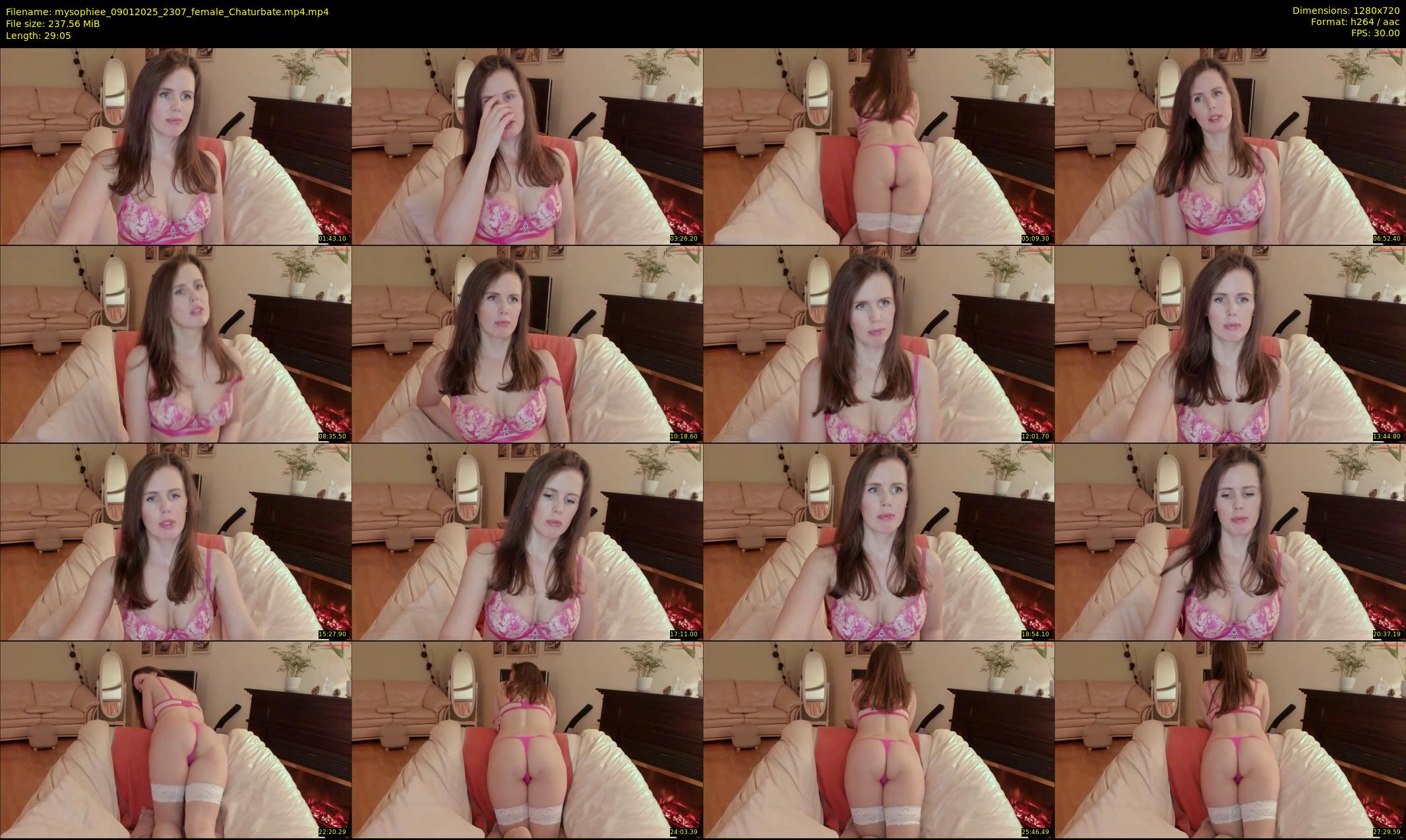 mysophiee — 30 minute Chaturbate female cam show recording, 720p, Jan 9, 2025