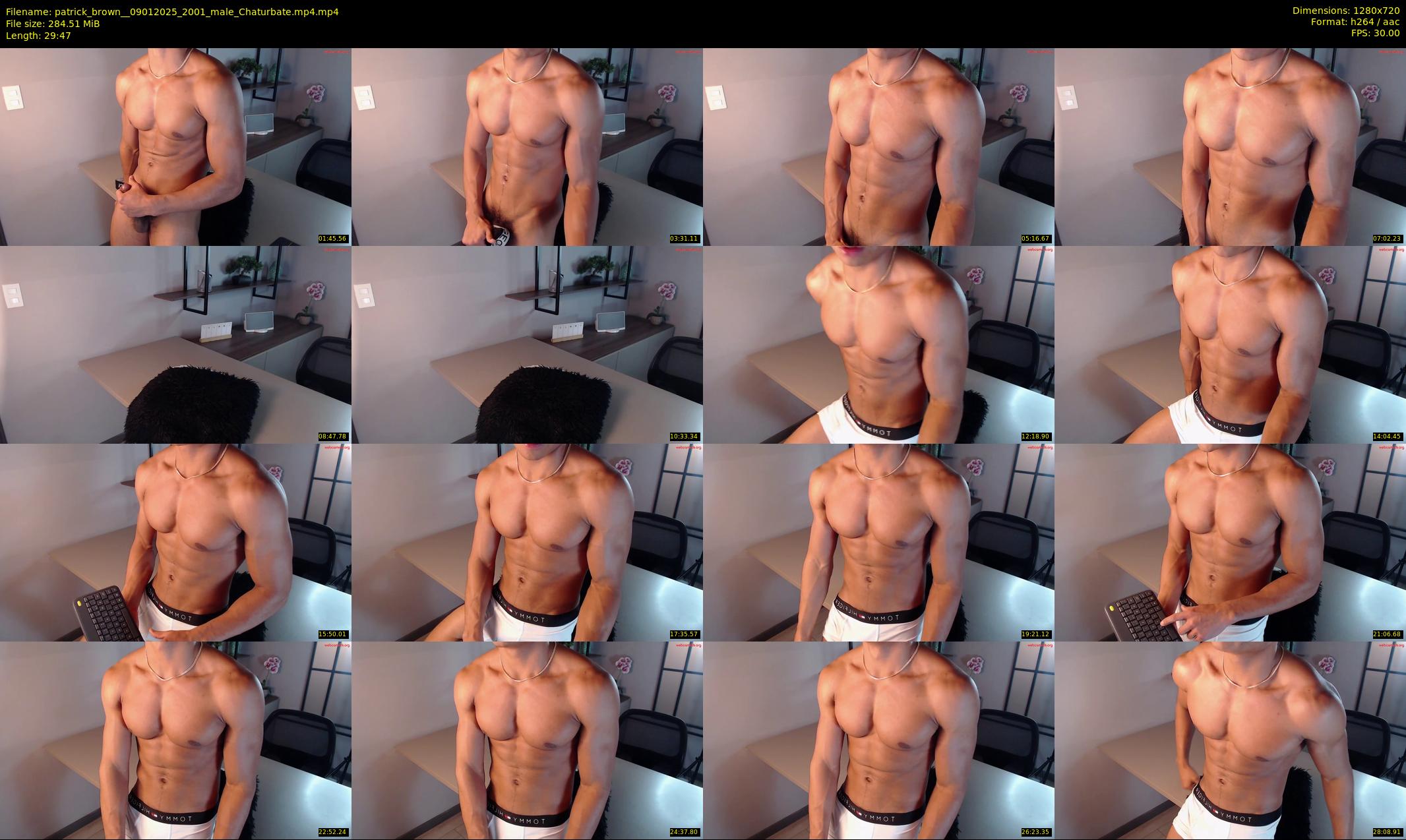 patrick_brown_ — 30 minute Chaturbate male cam show recording, 720p, Jan 9, 2025