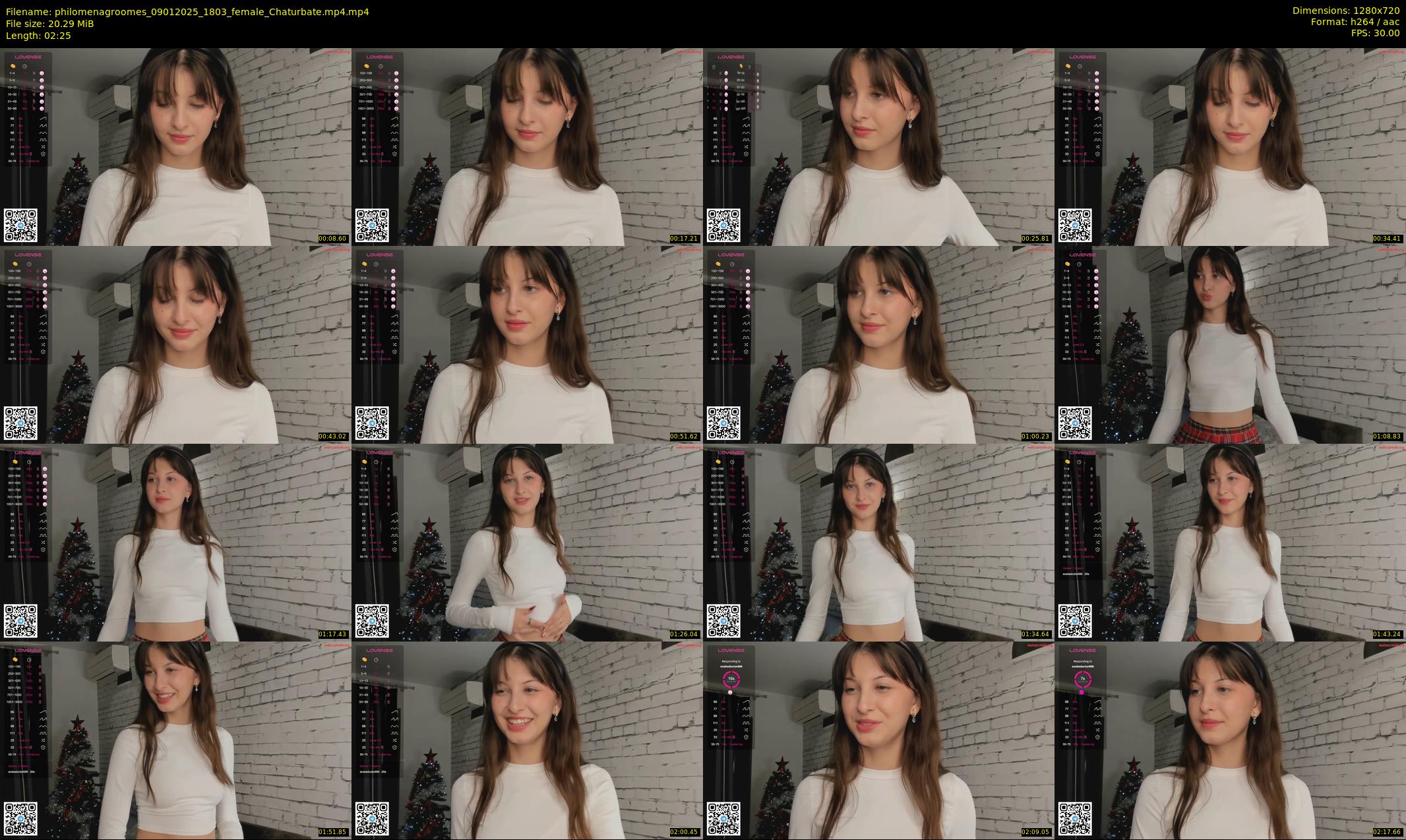 philomenagroomes — 3 minute Chaturbate female cam show recording, 720p, Jan 9, 2025