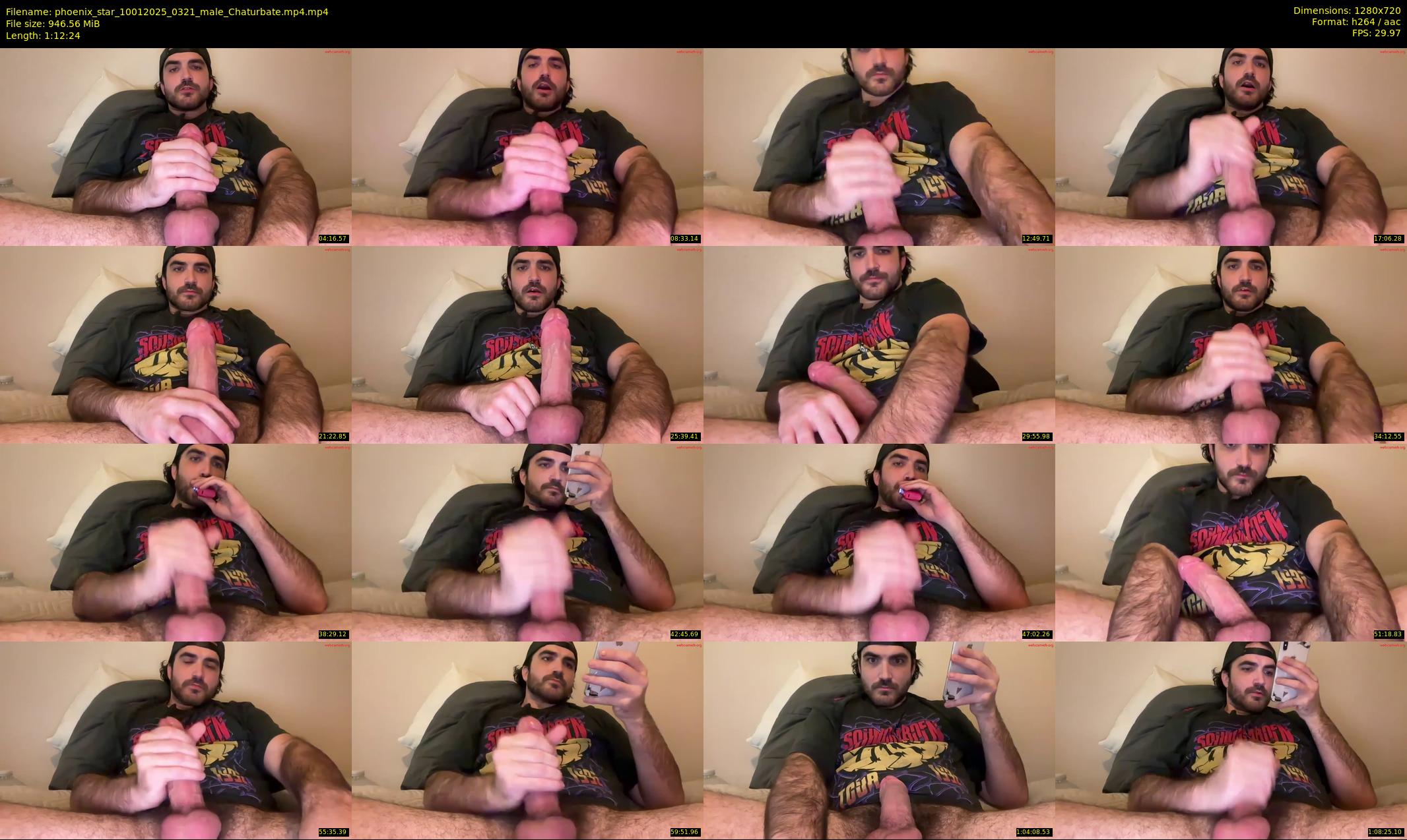 phoenix_star — 73 minute Chaturbate male cam show recording, 720p, Jan 10, 2025