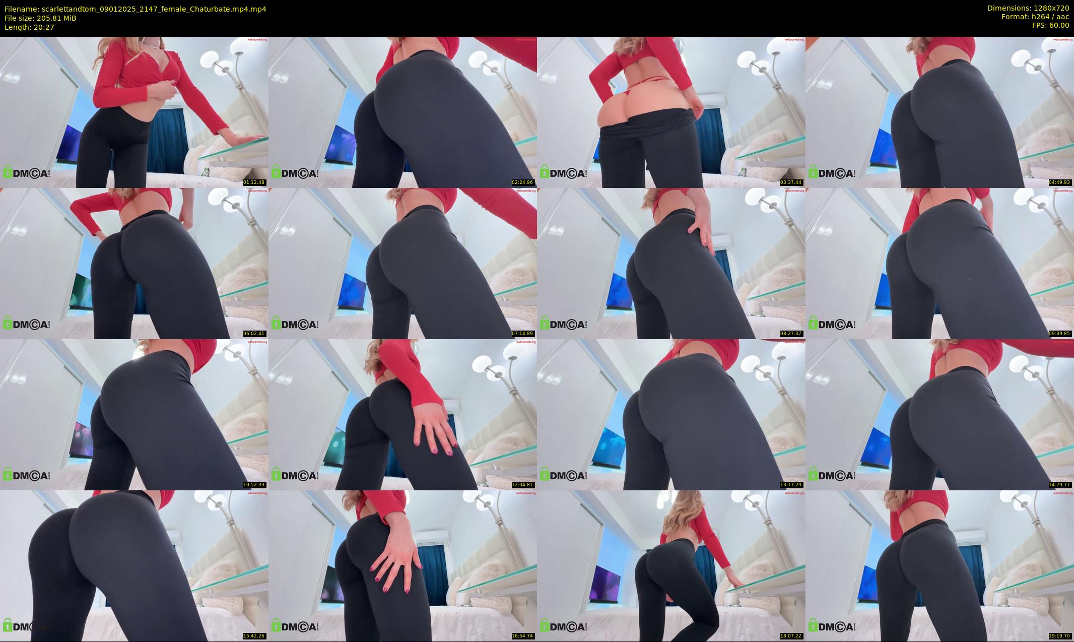 scarlettandtom — 21 minute Chaturbate couple cam show recording, 720p, Jan 9, 2025