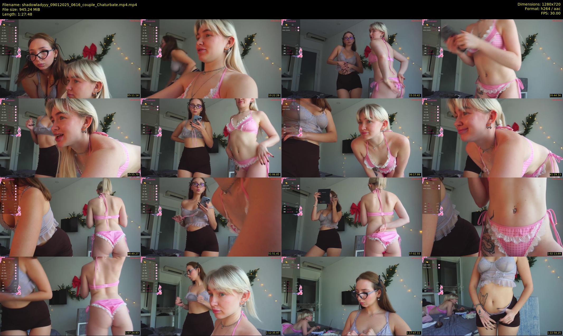 shadowladyyy — 88 minute Chaturbate couple cam show recording, 720p, Jan 9, 2025