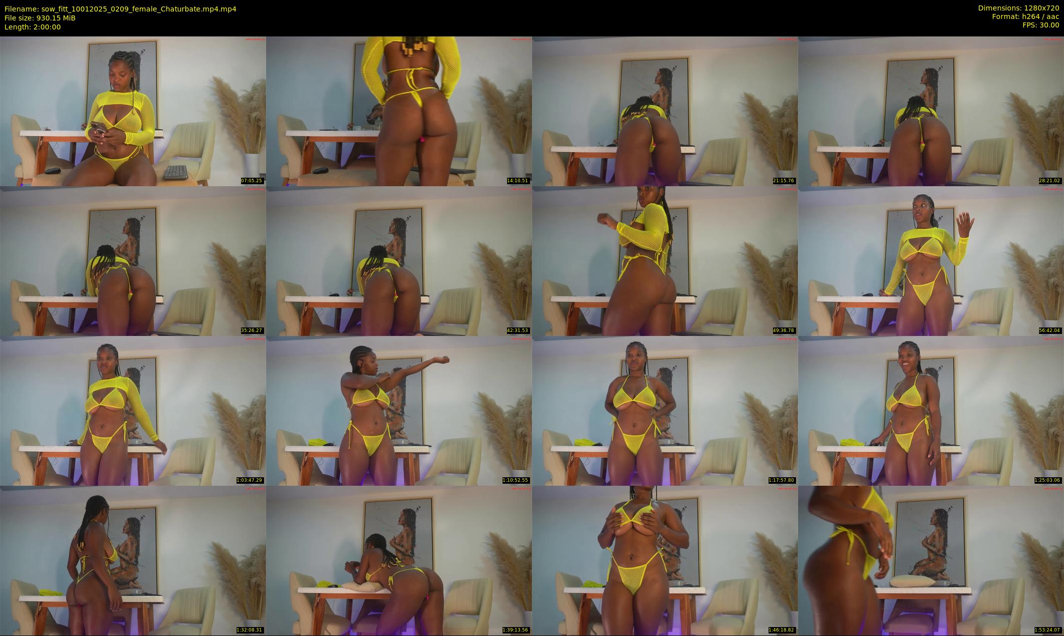 sow_fitt — 120 minute Chaturbate female cam show recording, 720p, Jan 10, 2025