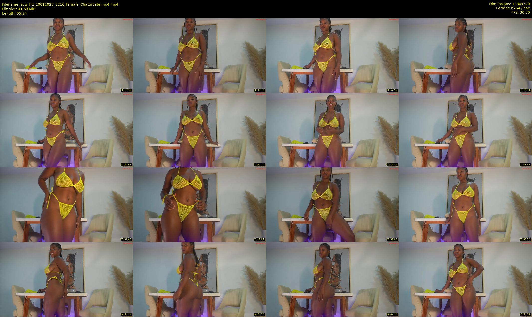 sow_fitt — 6 minute Chaturbate female cam show recording, 720p, Jan 10, 2025