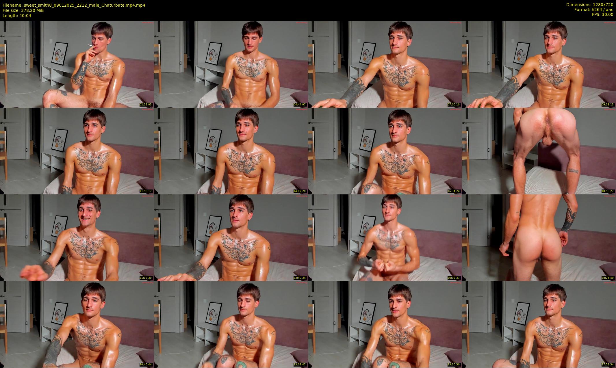sweet_smith8 — 41 minute Chaturbate male cam show recording, 720p, Jan 9, 2025