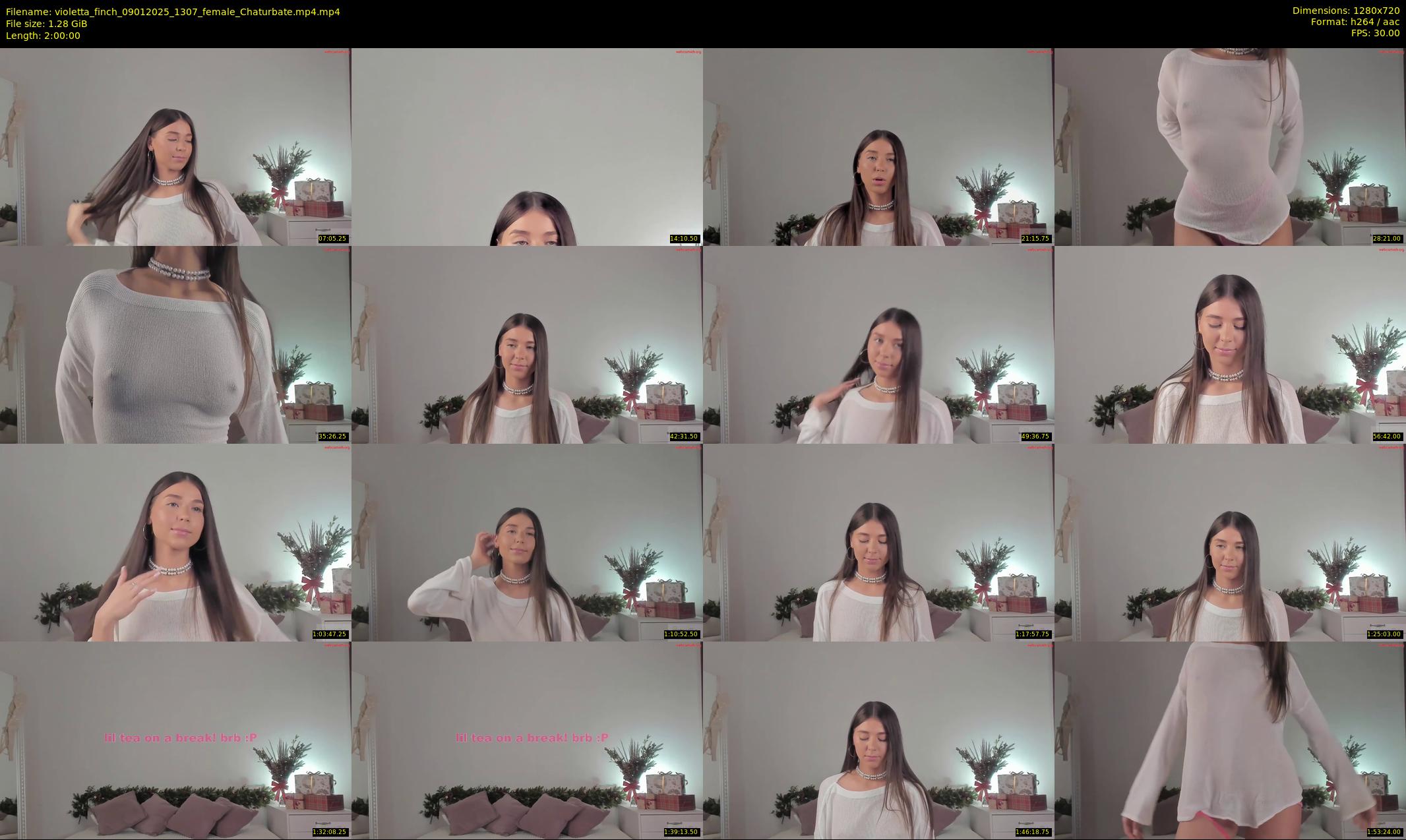 violetta_finch — 120 minute Chaturbate female cam show recording, 720p, Jan 9, 2025