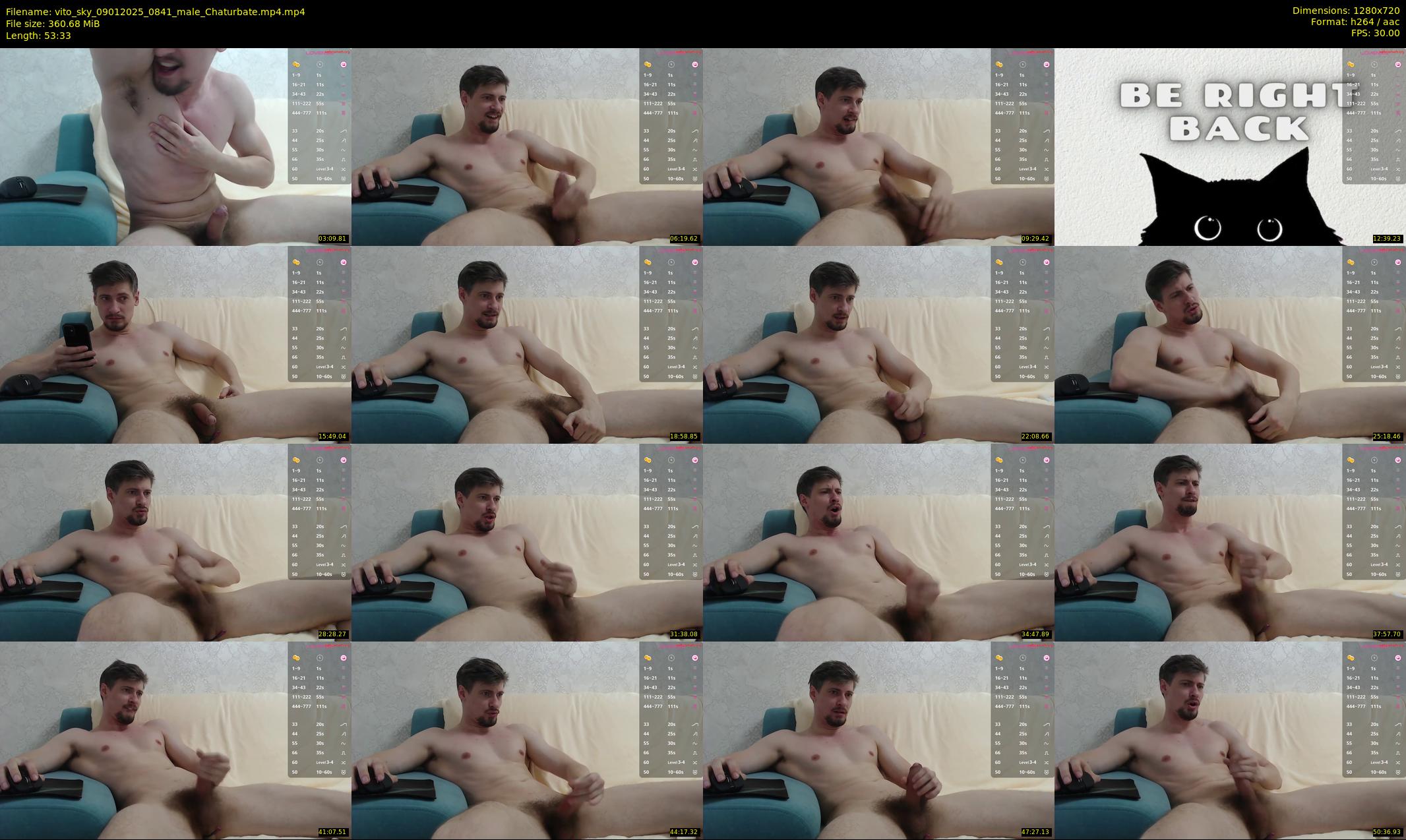 vito_sky — 54 minute Chaturbate male cam show recording, 720p, Jan 9, 2025
