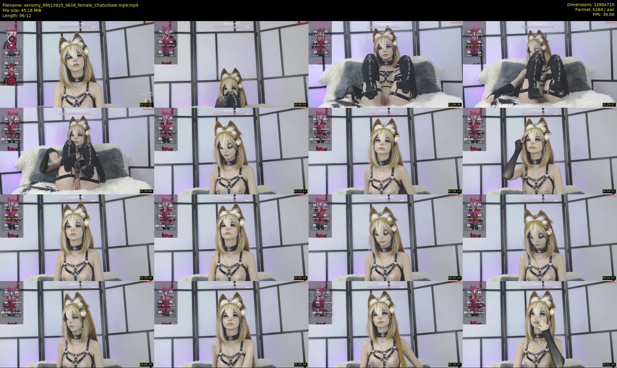xenomy — 7 minute Chaturbate female cam show recording, 720p, Jan 9, 2025