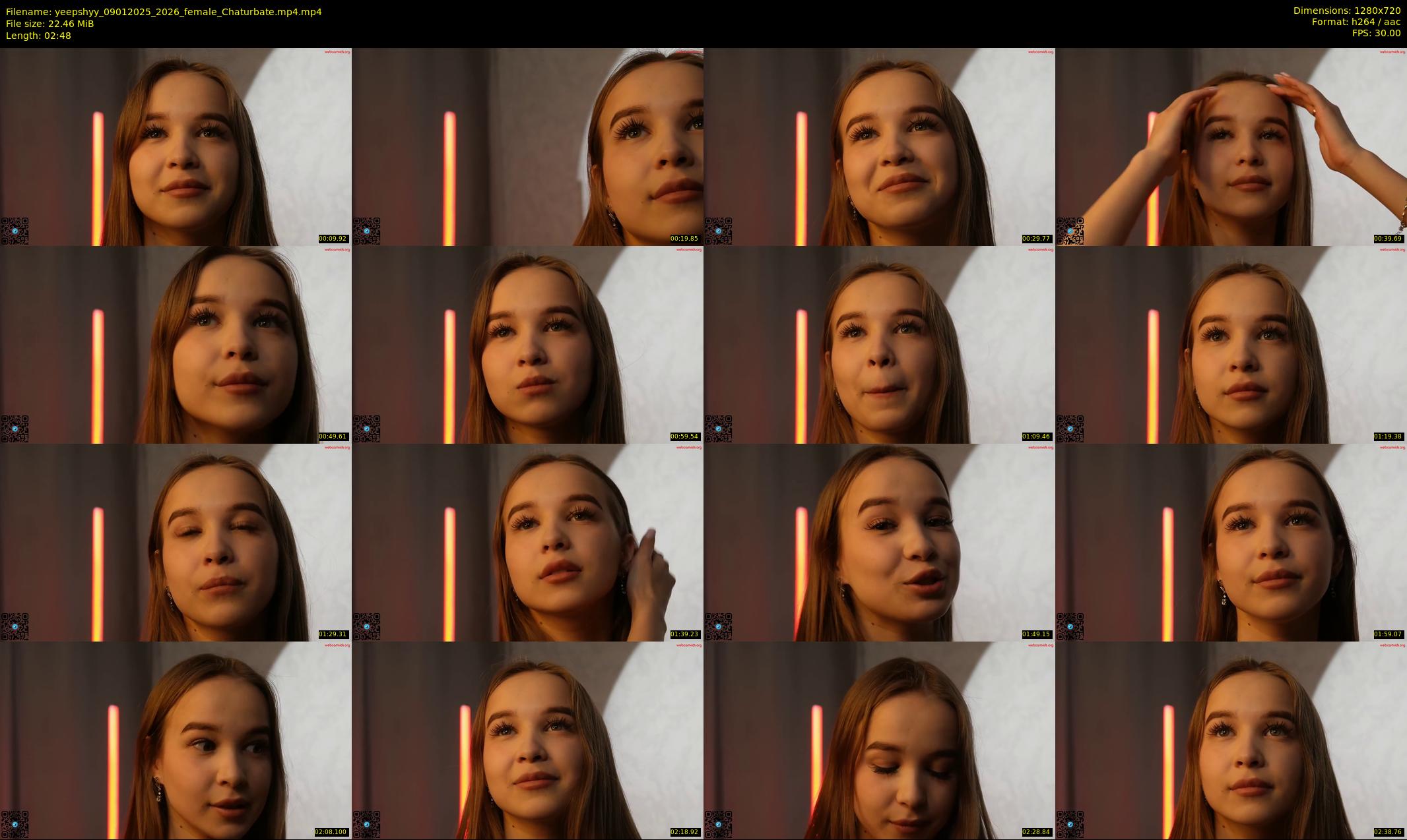 yeepshyy — 3 minute Chaturbate female cam show recording, 720p, Jan 9, 2025