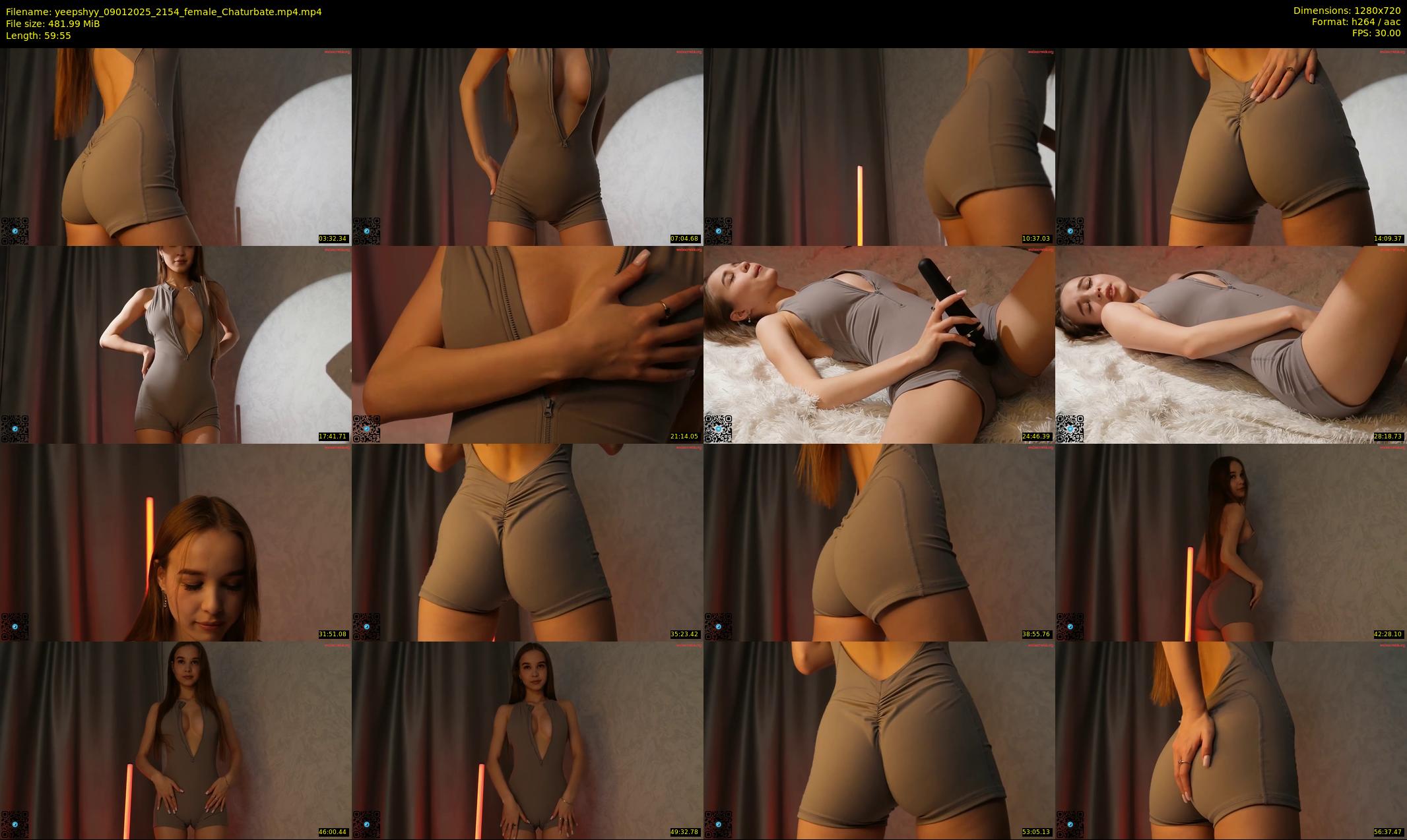 yeepshyy — 60 minute Chaturbate female cam show recording, 720p, Jan 9, 2025