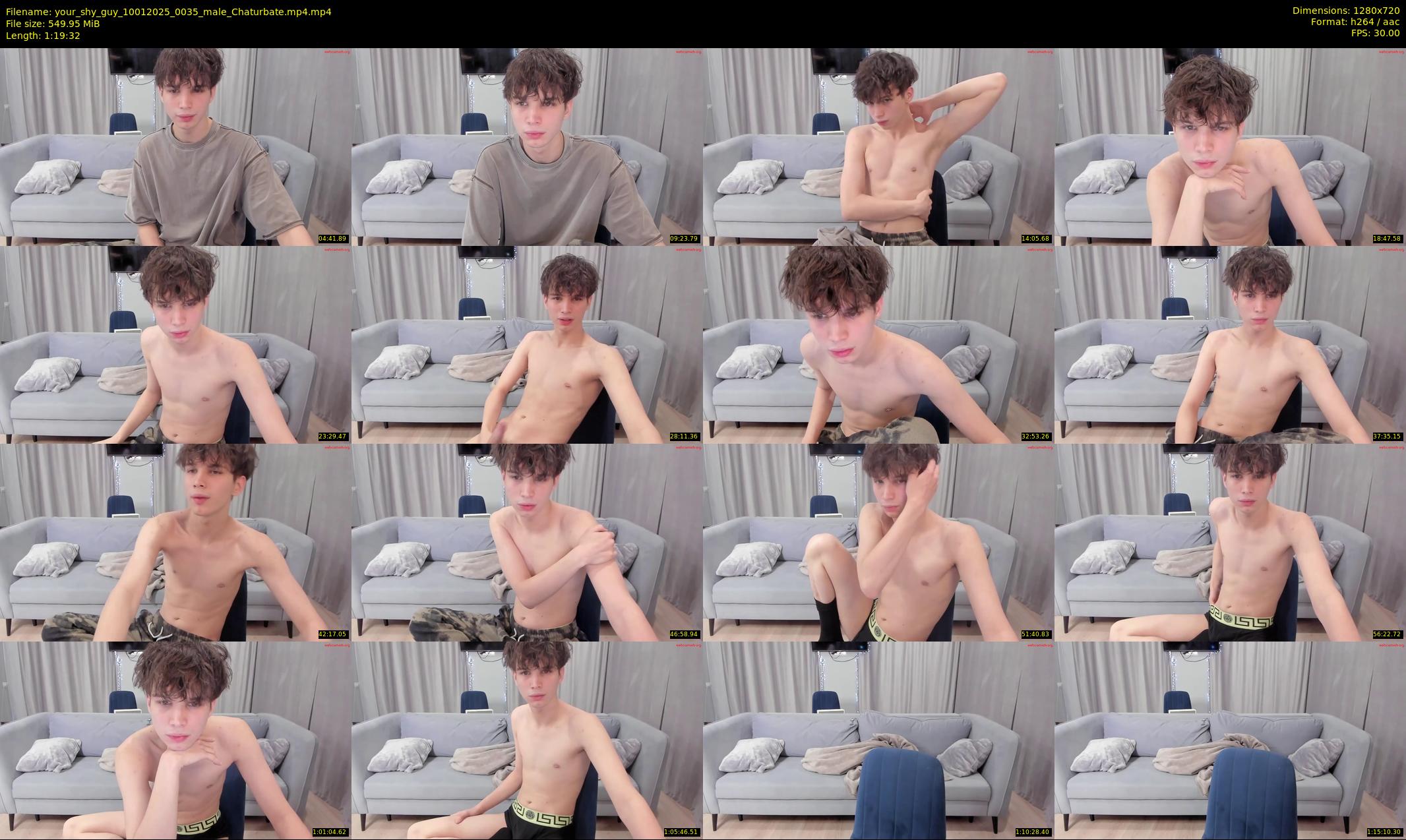 your_shy_guy — 80 minute Chaturbate male cam show recording, 720p, Jan 10, 2025