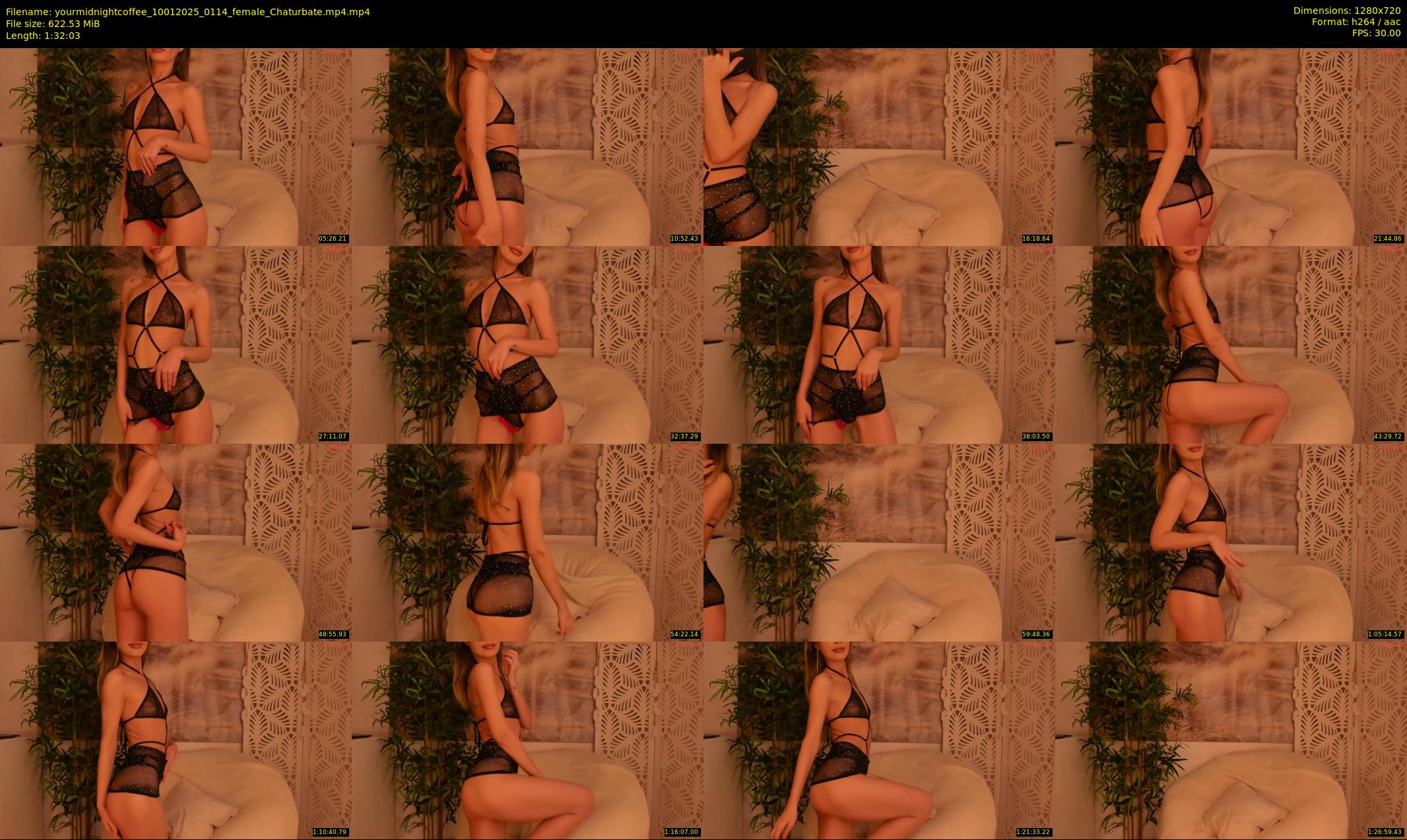 yourmidnightcoffee — 93 minute Chaturbate female cam show recording, 720p, Jan 10, 2025