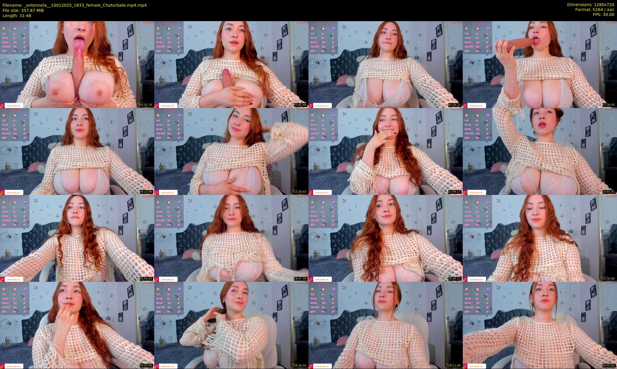 _antonnela_ — 32 minute Chaturbate female cam show recording, 720p, Jan 10, 2025