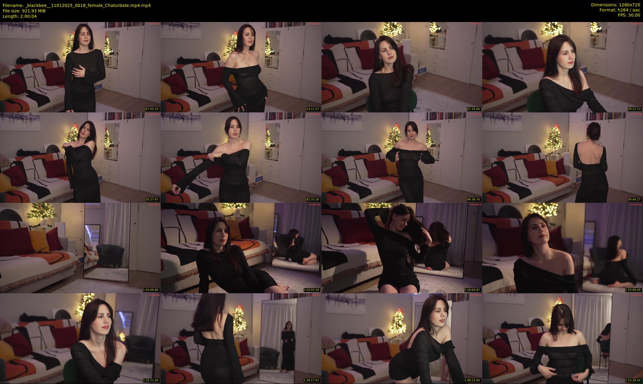 _blackbee_ — 121 minute Chaturbate female cam show recording, 720p, Jan 11, 2025