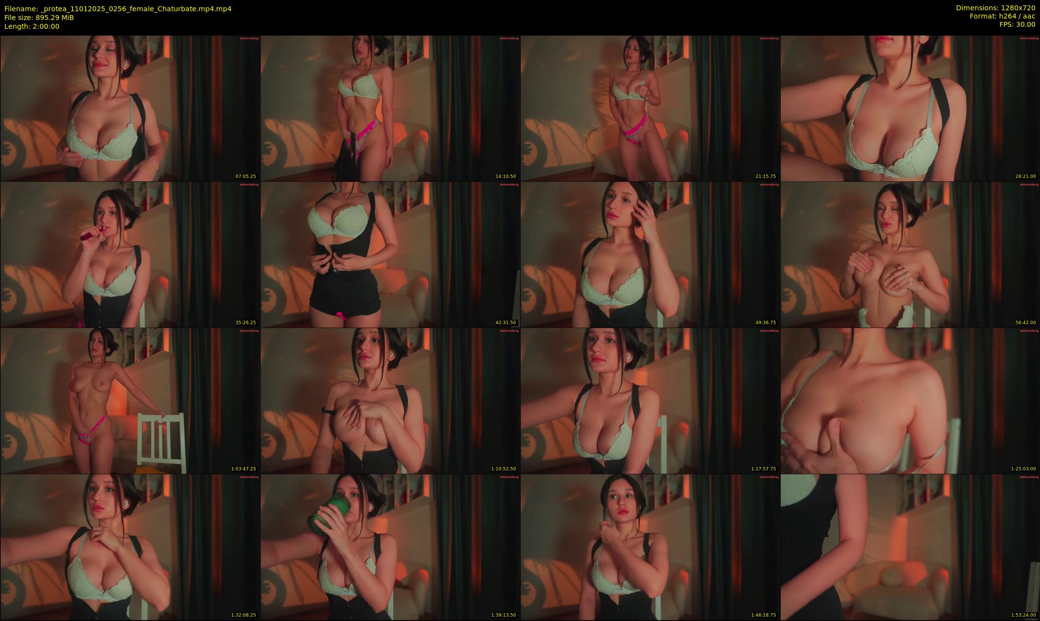 _protea — 120 minute Chaturbate female cam show recording, 720p, Jan 11, 2025