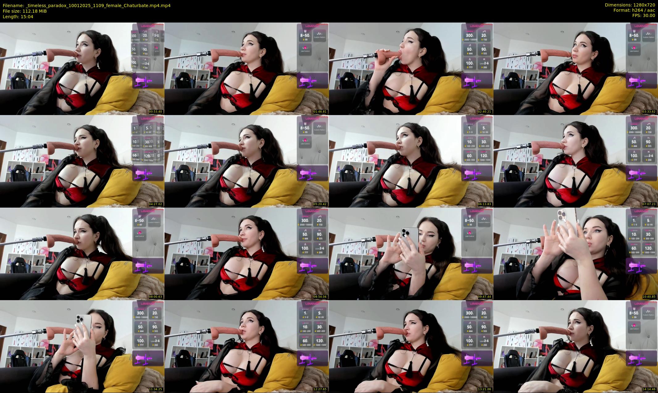 _timeless_paradox — 16 minute Chaturbate female cam show recording, 720p, Jan 10, 2025