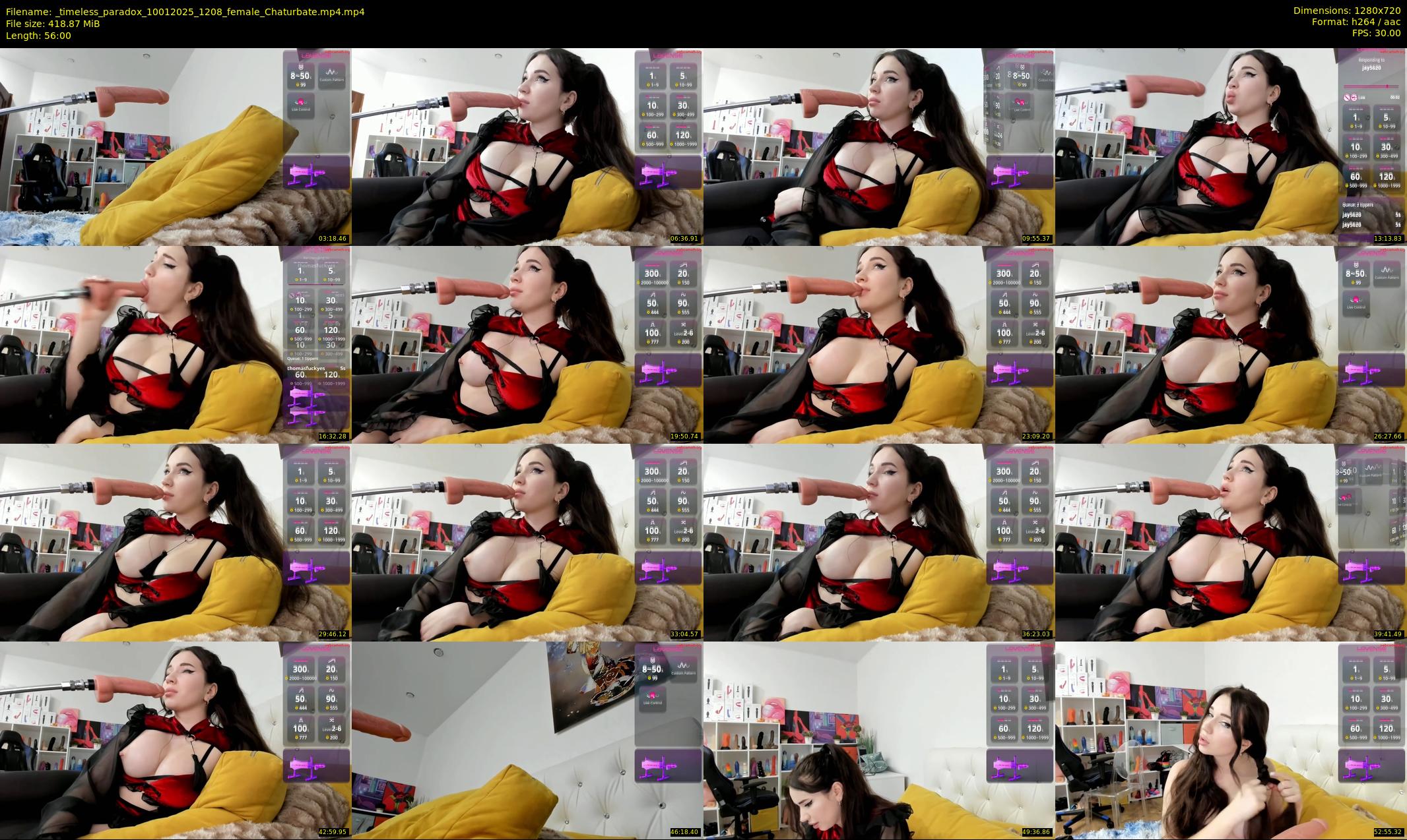 _timeless_paradox — 56 minute Chaturbate female cam show recording, 720p, Jan 10, 2025