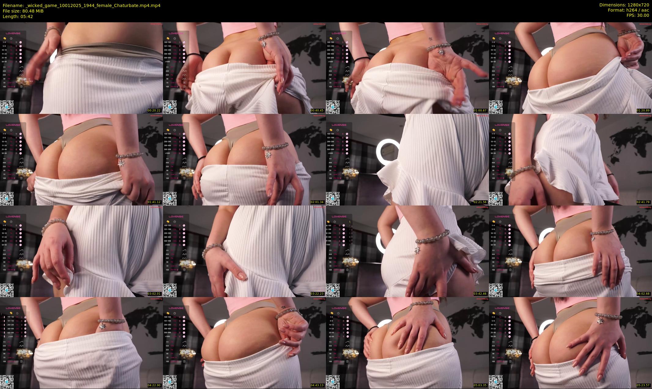 _wicked_game — 6 minute Chaturbate female cam show recording, 720p, Jan 10, 2025