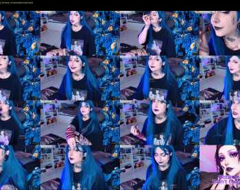 aciddroll — 109 minute Chaturbate female cam show recording, 720p, Jan 10, 2025