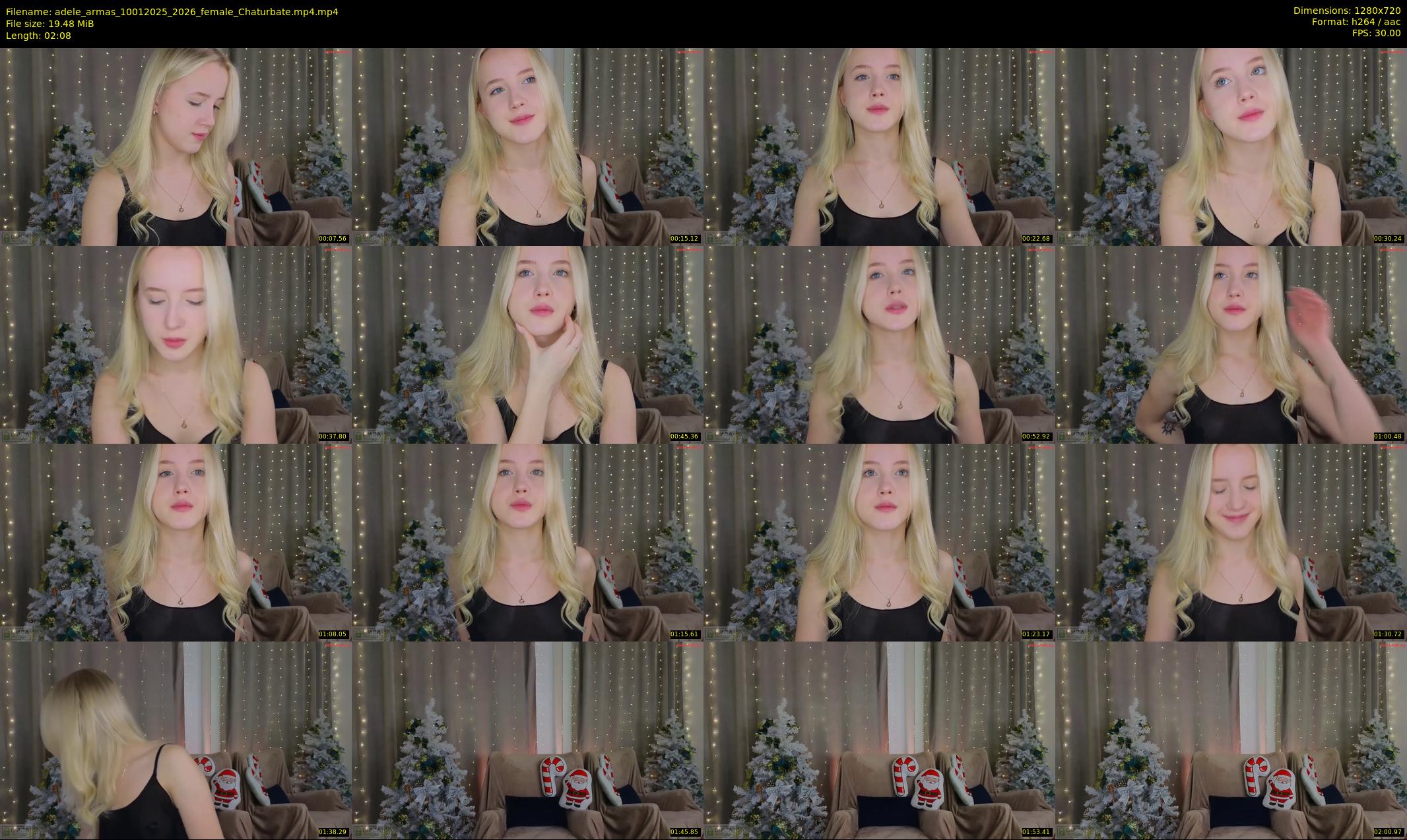 adele_armas — 3 minute Chaturbate female cam show recording, 720p, Jan 10, 2025