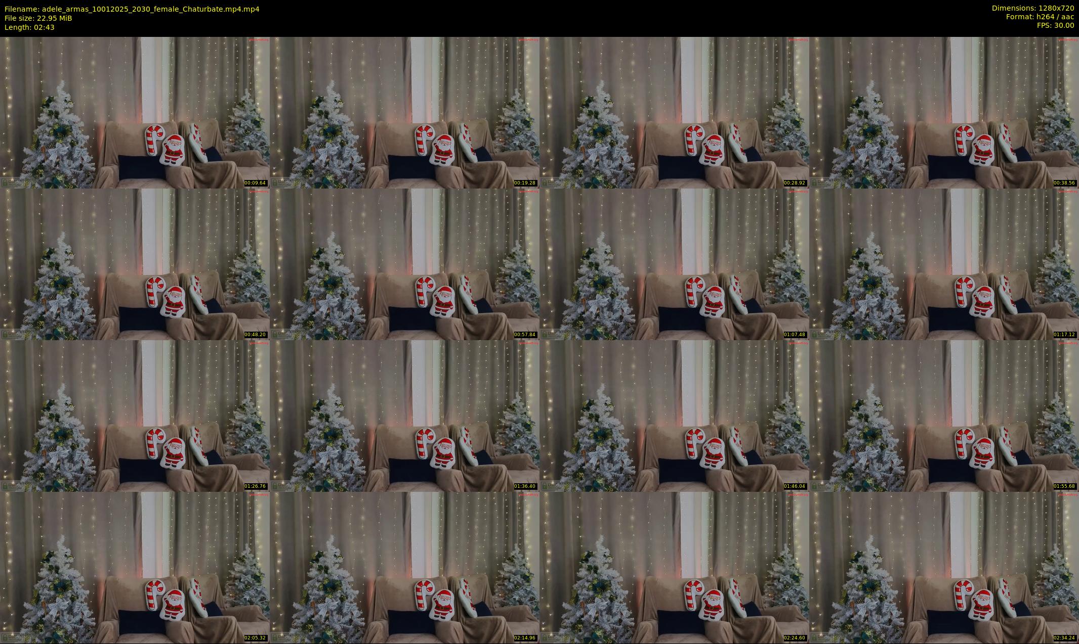 adele_armas — 3 minute Chaturbate female cam show recording, 720p, Jan 10, 2025