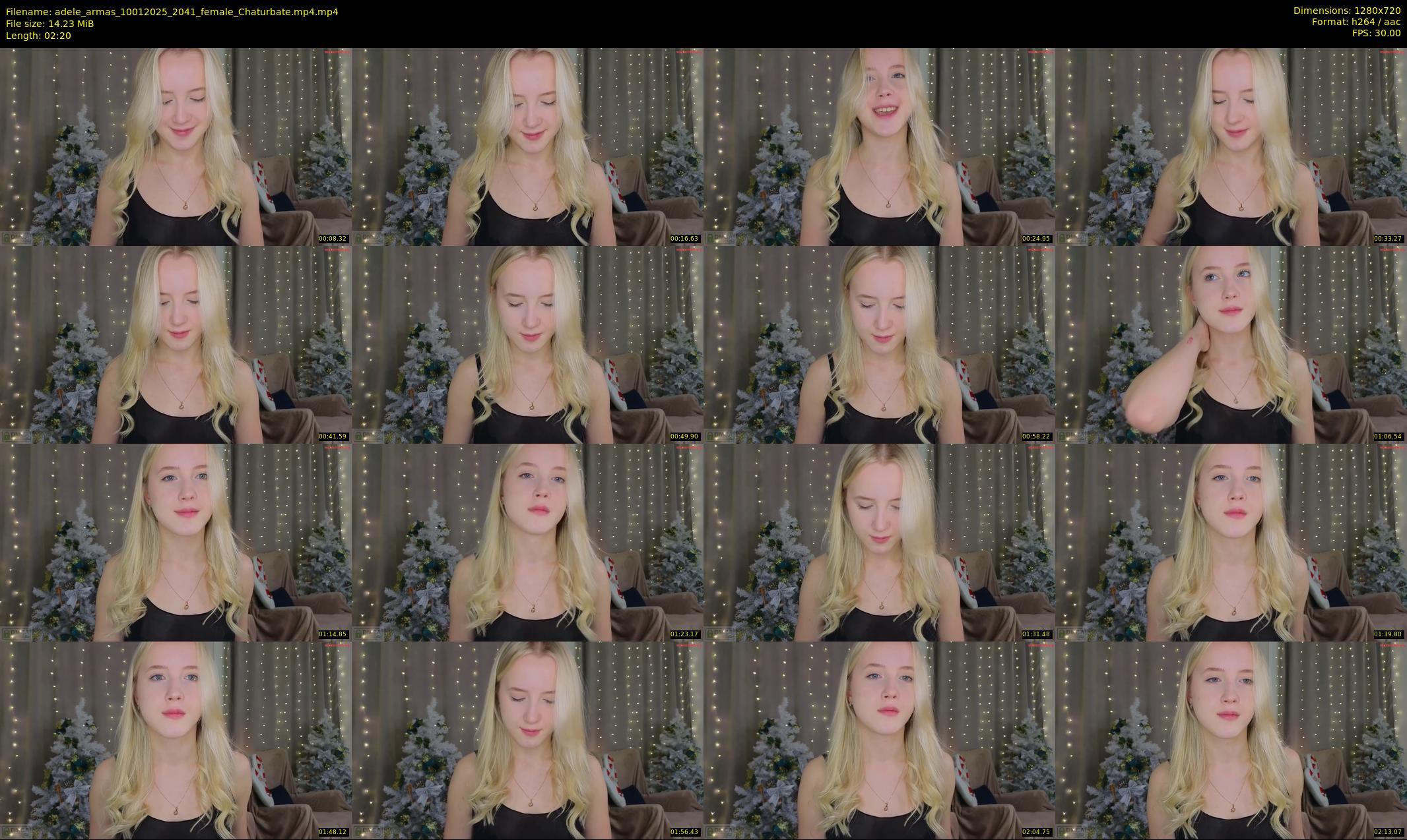 adele_armas — 3 minute Chaturbate female cam show recording, 720p, Jan 10, 2025